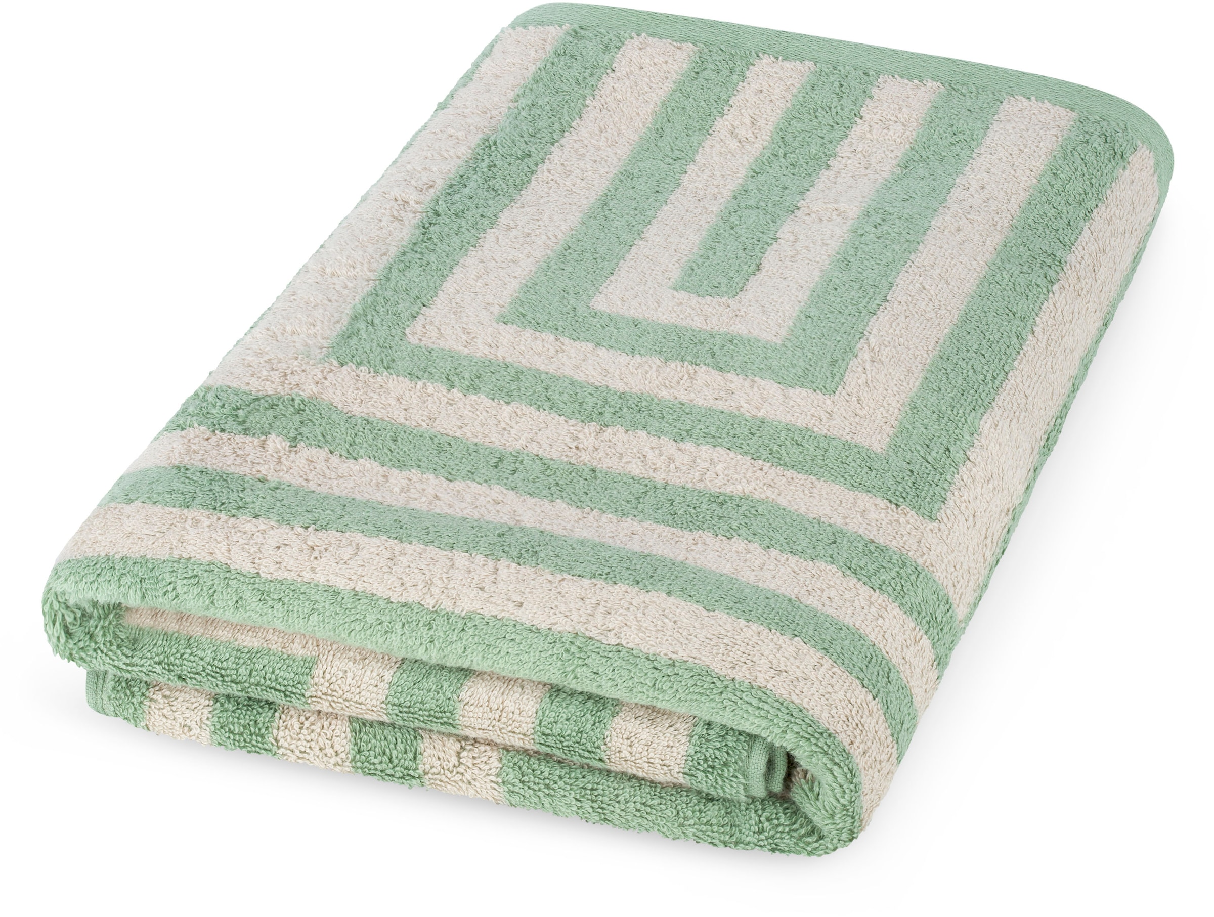 ROSS Duschtuch »Grafik« aus feinster Baumwolle