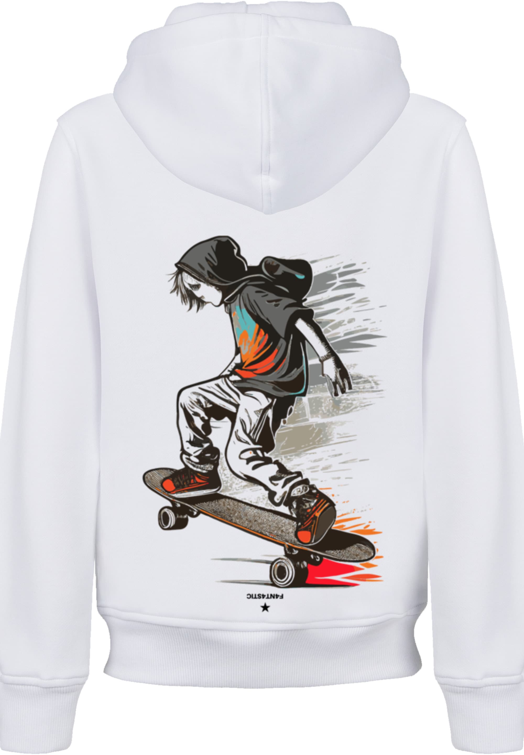 F4NT4STIC Kapuzenpullover »Skateboarder«, Print bestellen BAUR | online