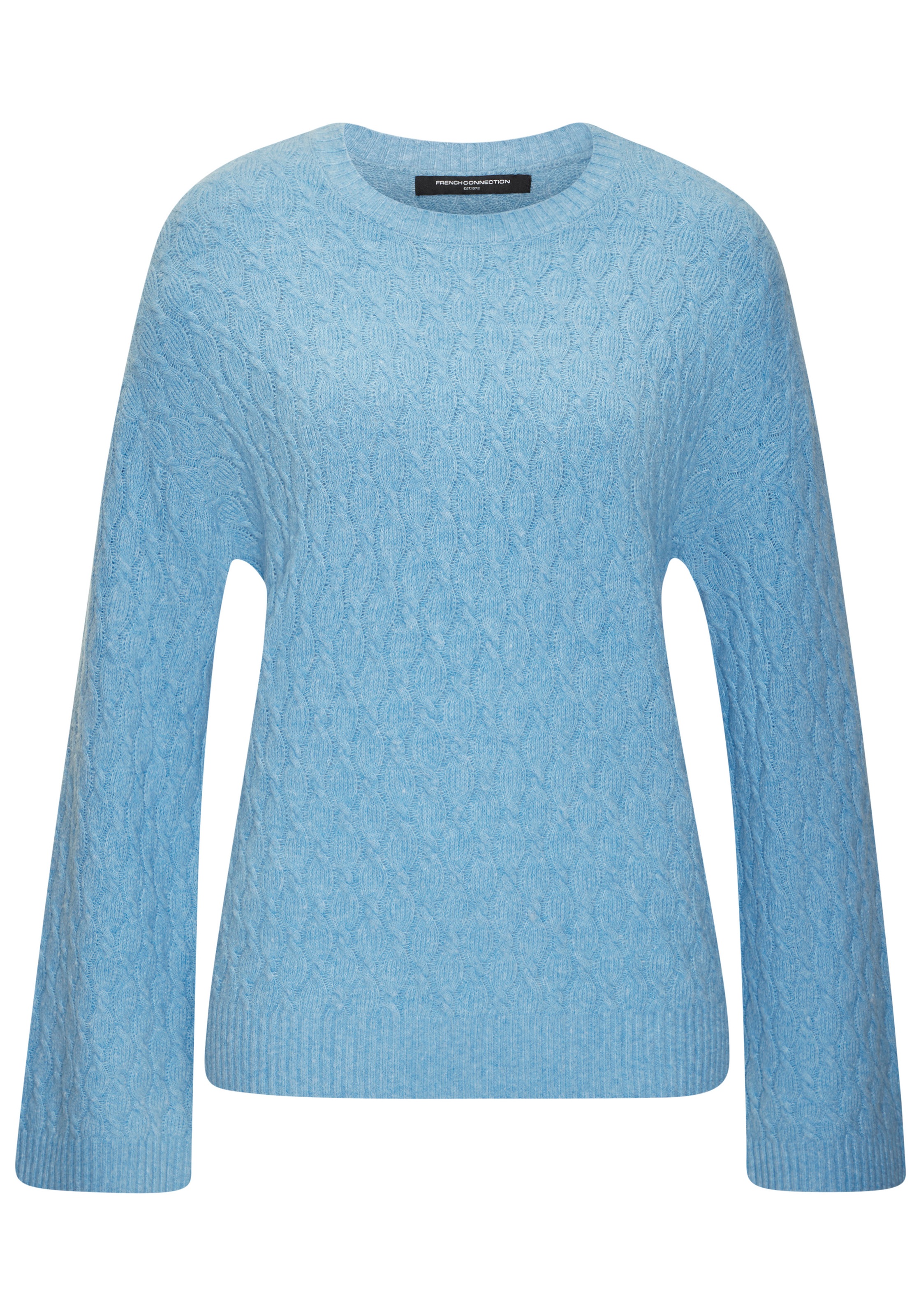 French Connection Strickpullover, modernes Zopfmuster günstig online kaufen