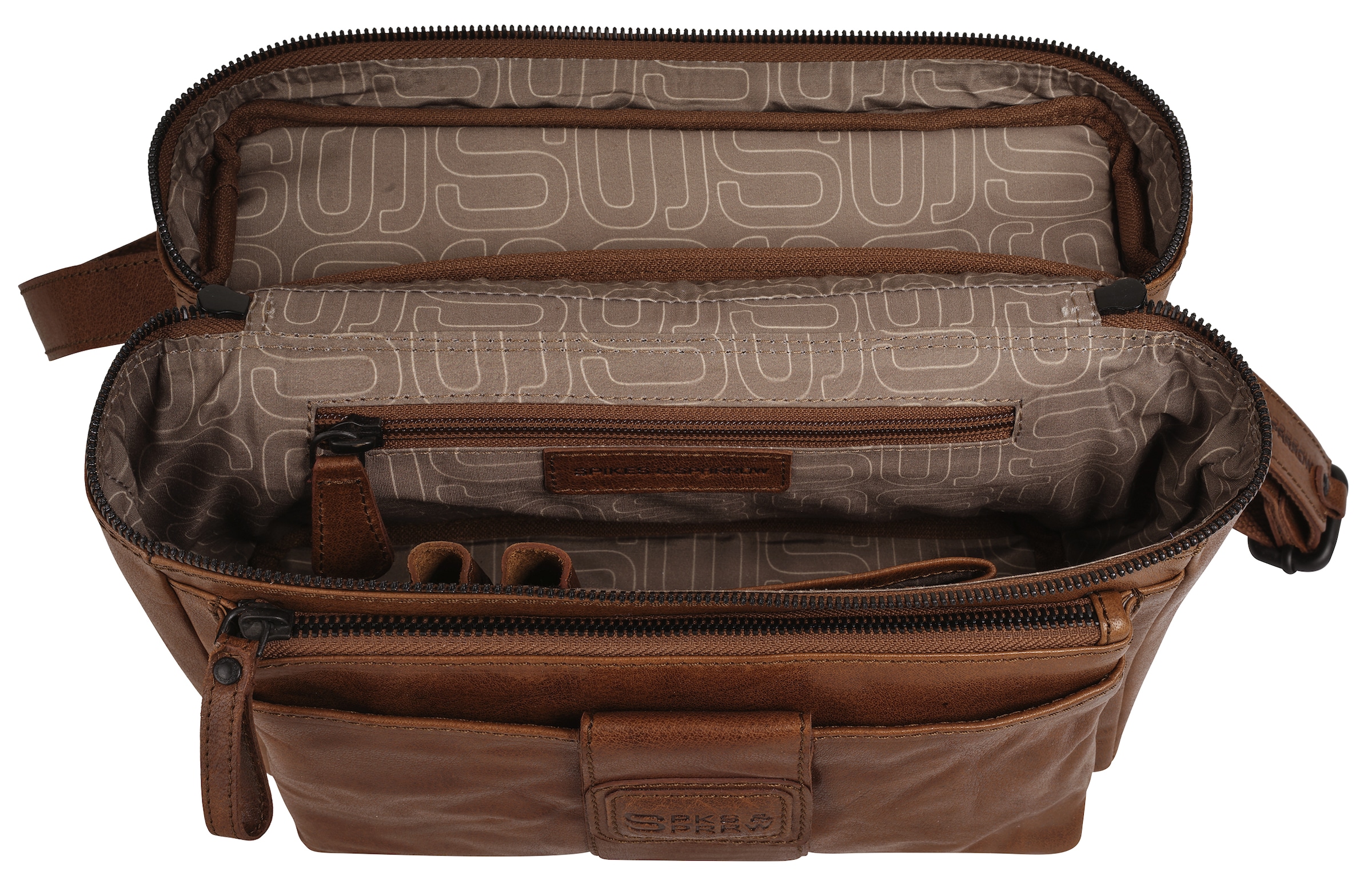 Spikes & Sparrow Umhängetasche echt Leder