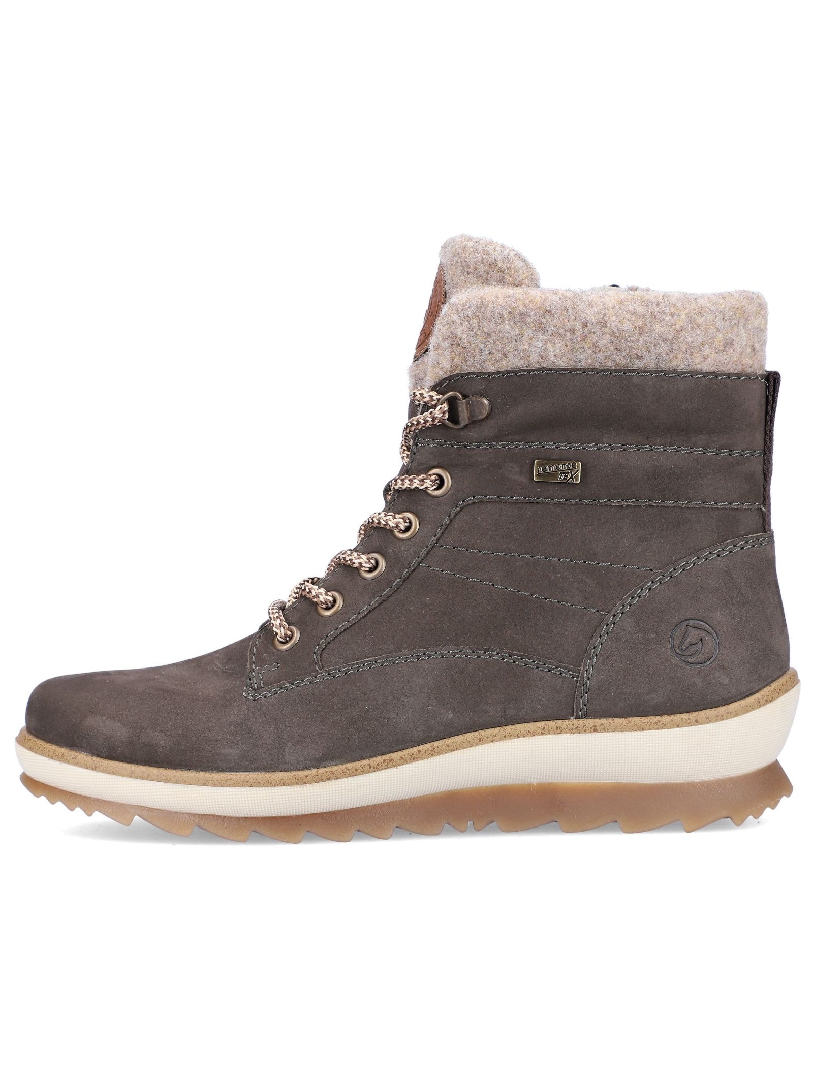 Remonte Schnürstiefelette »Remonte Stiefelette Veloursleder«