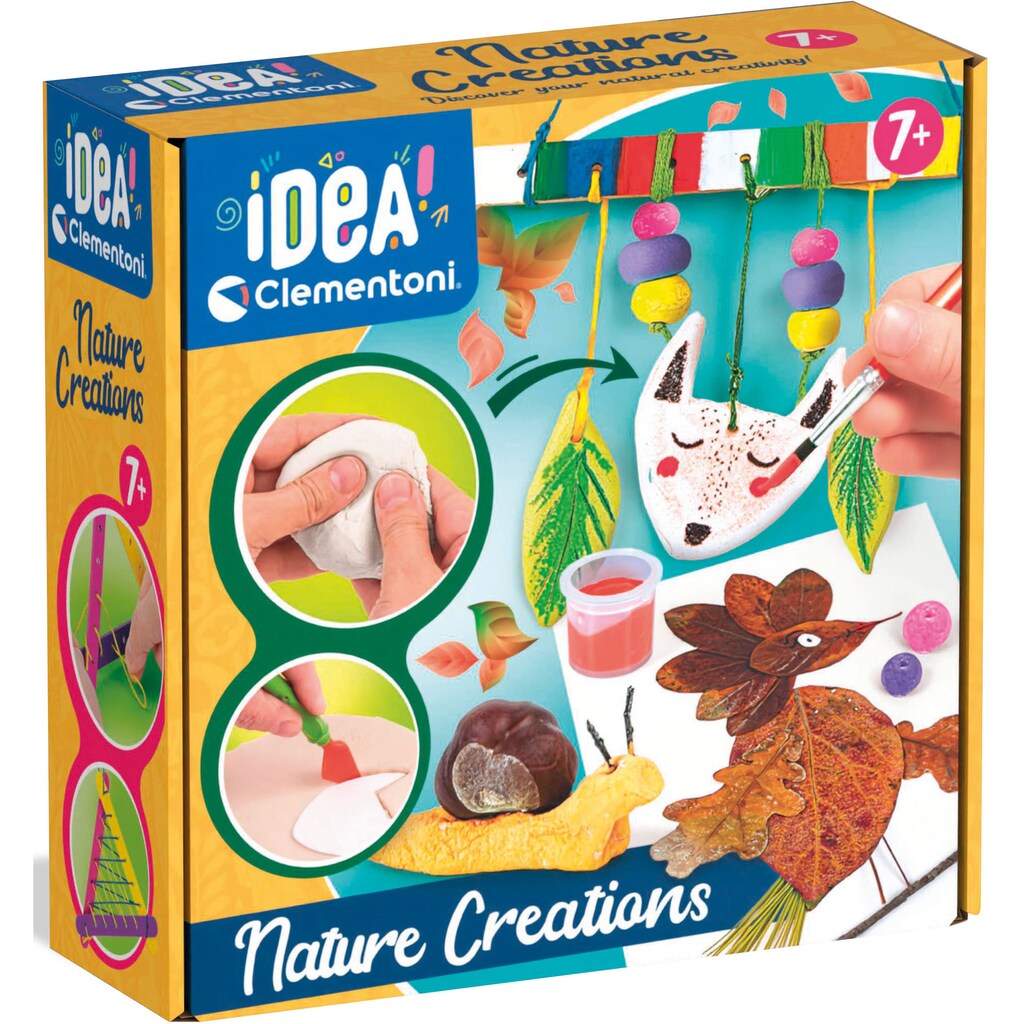 Clementoni® Kreativset »idea! Basteln mit der Natur«