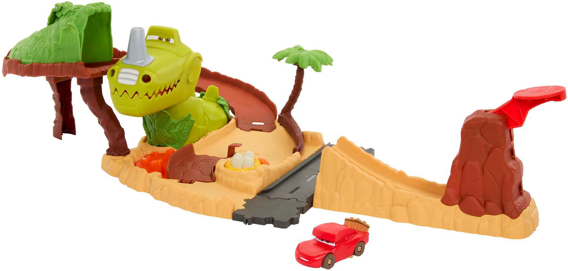 Spielwelt »Disney Pixar Cars, Dinosaurier-Spielplatz«, inkl. Lightning McQueen, Cars...