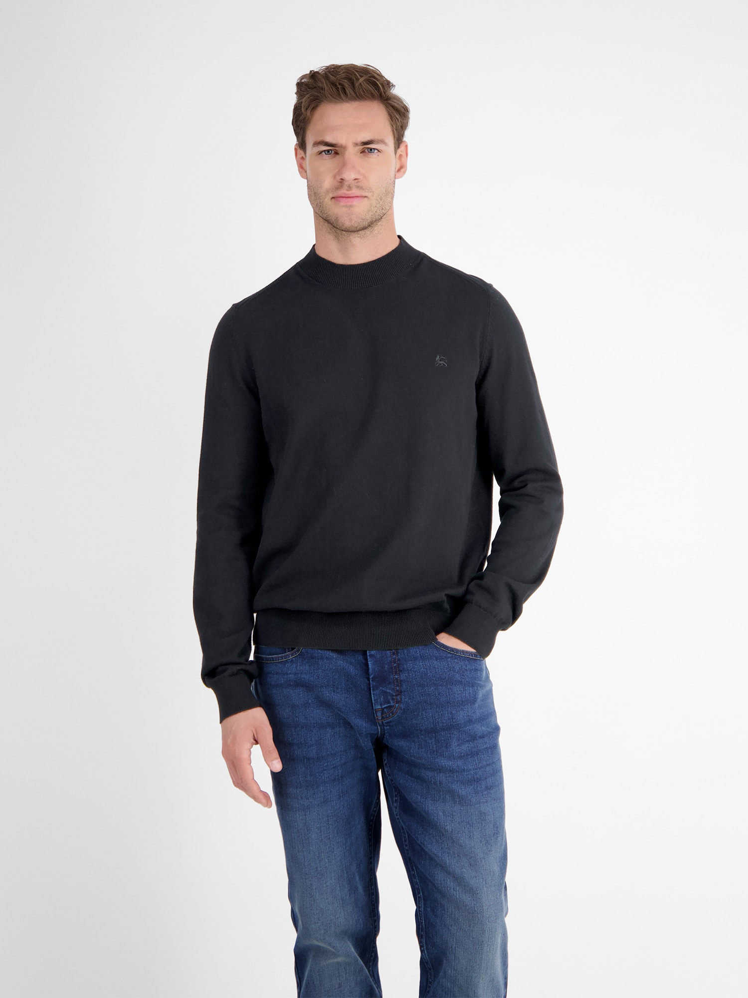 LERROS Strickpullover "LERROS Herren-Pullover mit Turtleneck" günstig online kaufen