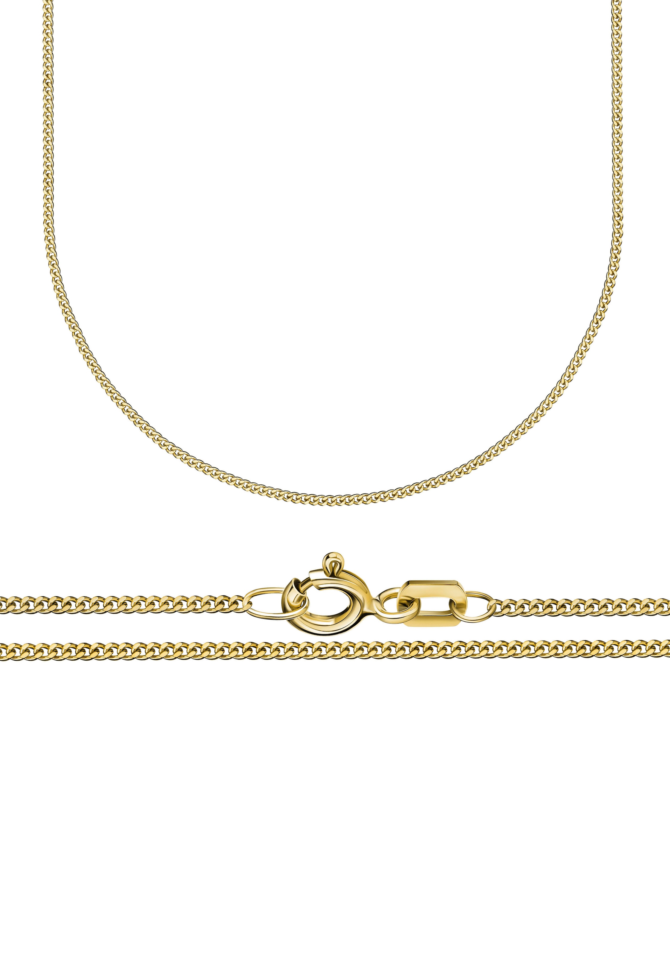 Firetti Goldkette »Schmuck Geschenk Gold 333 Panzerkette diamantiert,  versch. Breiten«, zu Hoodie, Kleid, Shirt, Jeans, Sneaker! Anlass  Geburtstag Weihnachten für kaufen | BAUR