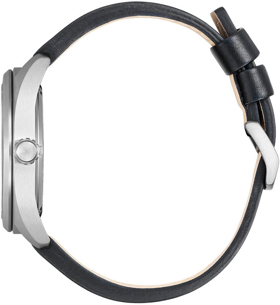 Citizen Solaruhr, Armbanduhr, Herrenuhr, Titan, Datum, Lederarmband