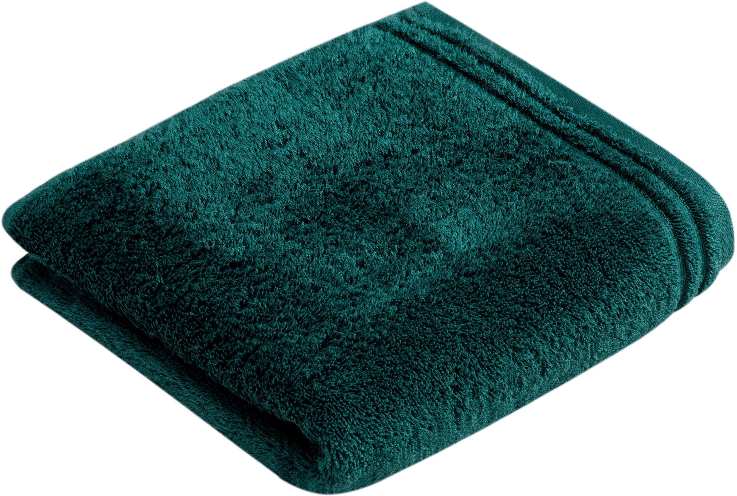 Vossen Badetuch "Calypso Feeling" mit schmaler Bordüre, aus 100% hochwerter günstig online kaufen