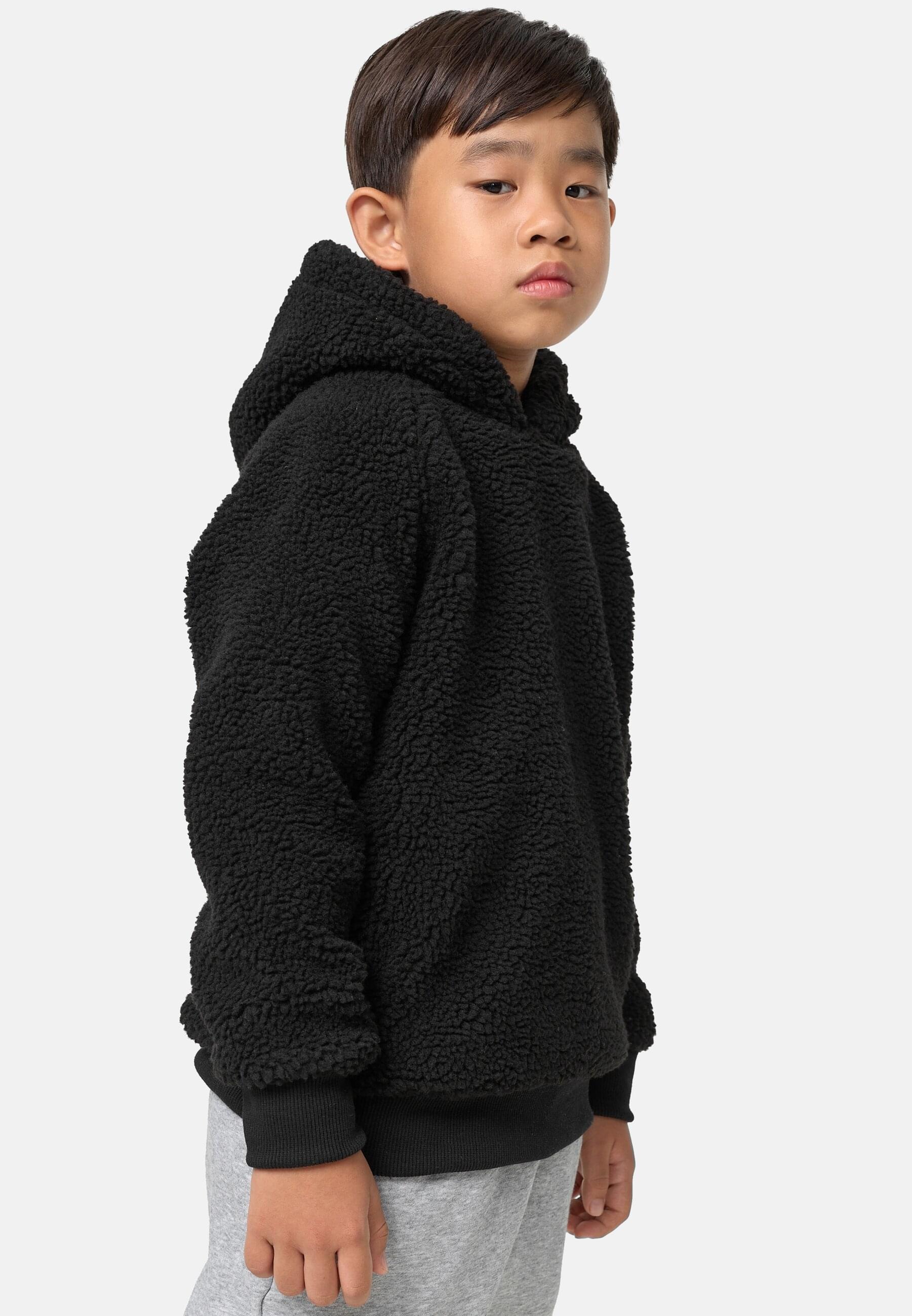 URBAN CLASSICS Kapuzensweatshirt »Urban Classics Herren Boys Sherpa Hoody«, (1 tlg.)