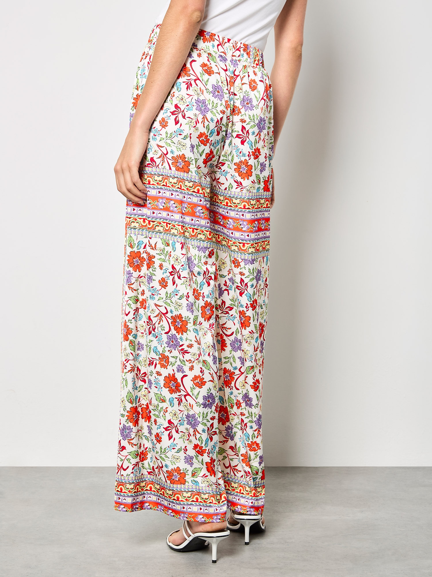 Apricot Palazzohose »Satin-Hose«  mit weitem Bein