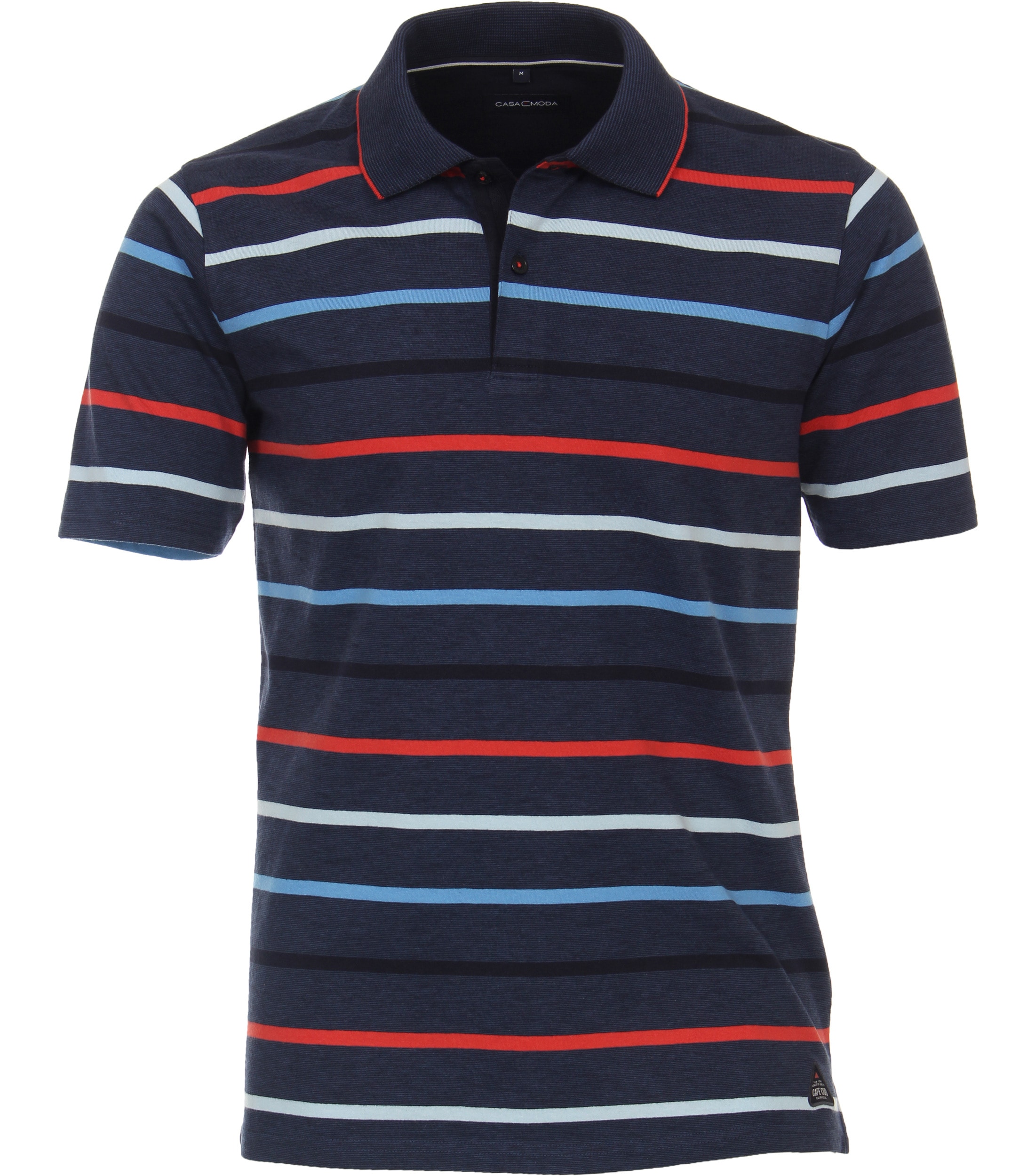 CASAMODA Poloshirt "CASAMODA Polo-Shirt gestreift"