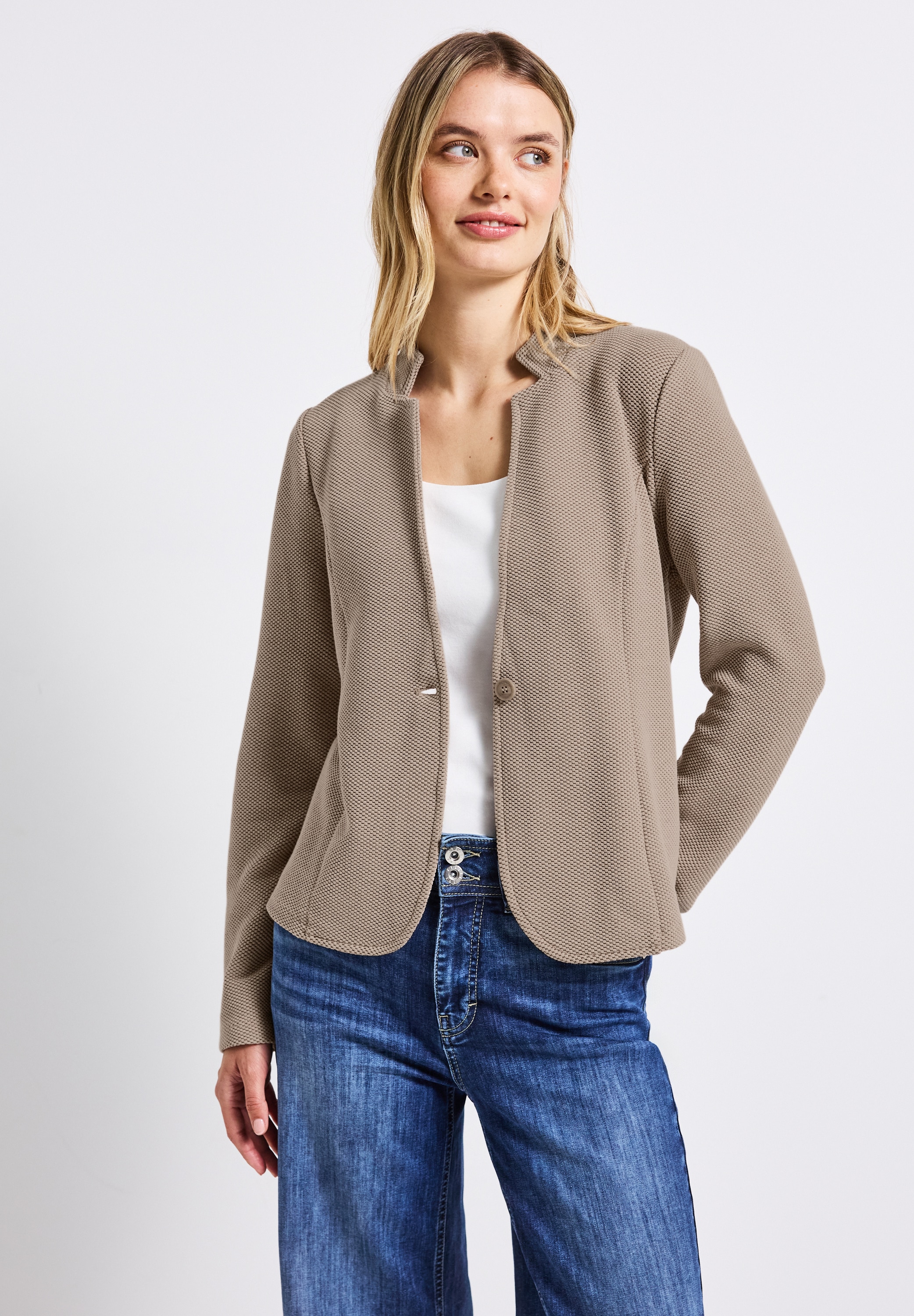 STREET ONE Kurzblazer, mit Reverskragen günstig online kaufen