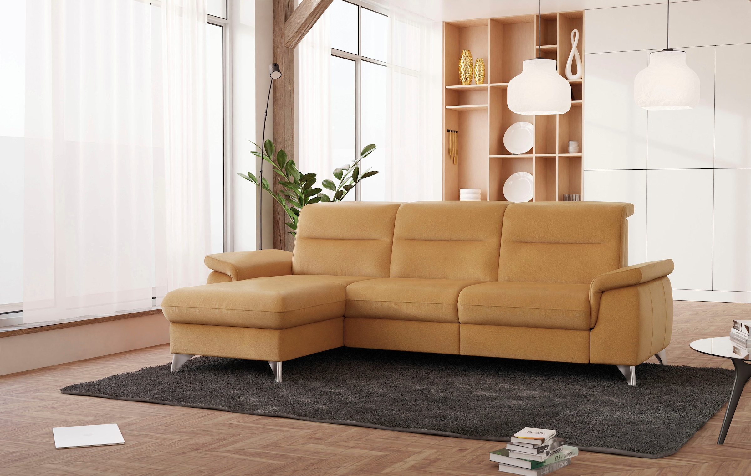 sit&more Ecksofa "Astoria L-Form", wahlweise mit motorischer Relaxfunktion günstig online kaufen