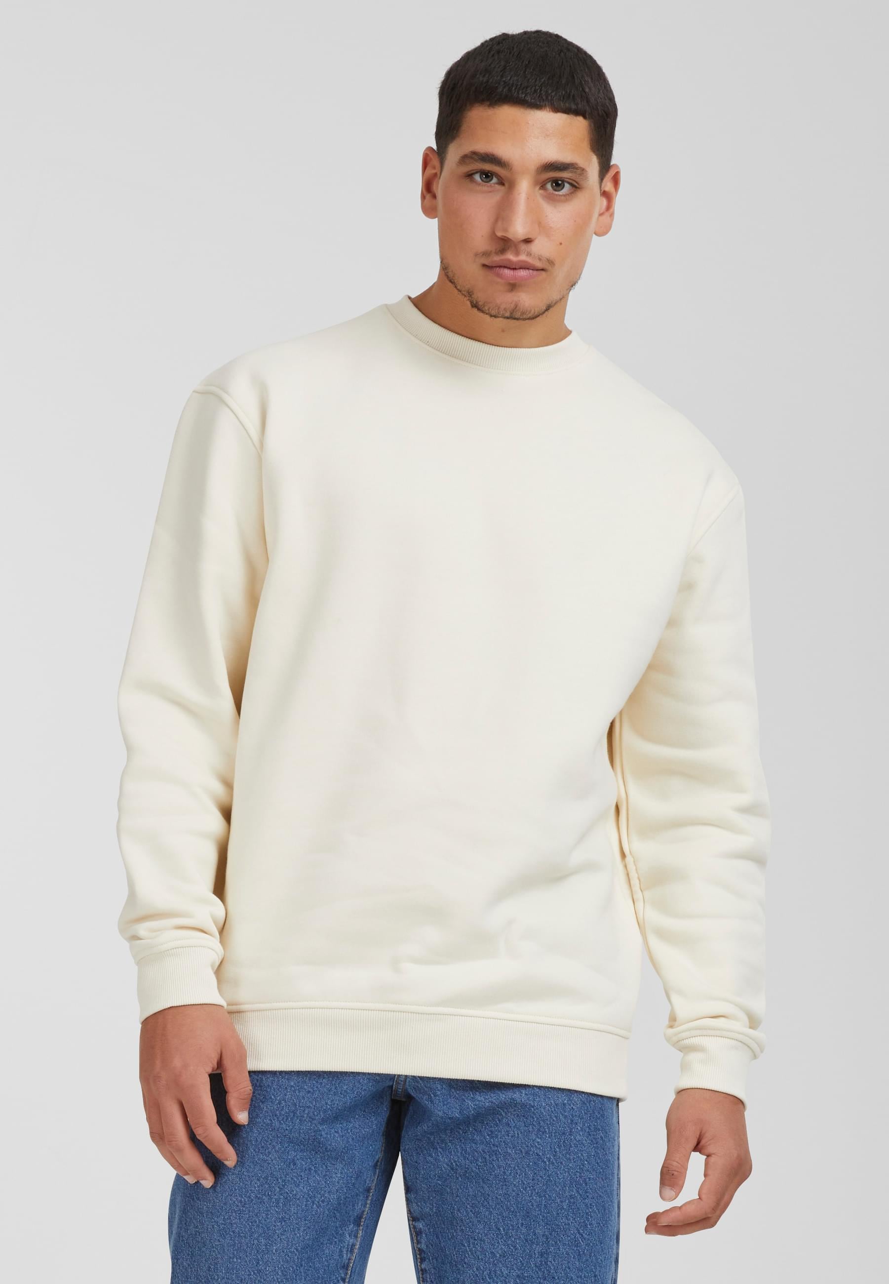 URBAN CLASSICS Rundhalspullover »Urban Classics Herren Crewneck Sweatshirt«, (1 tlg.)