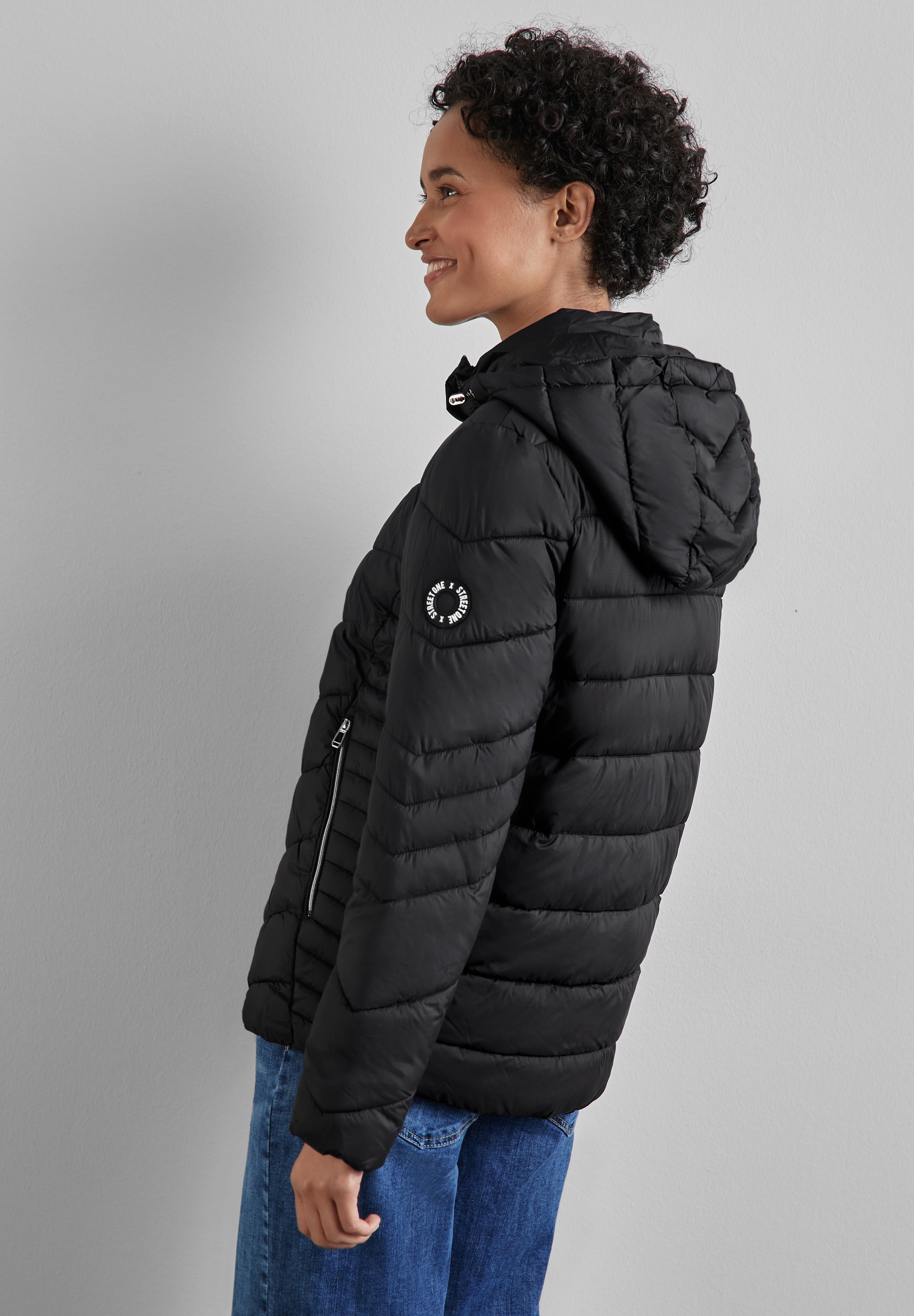 STREET ONE Steppjacke, mit Kapuze, mit Kapuze