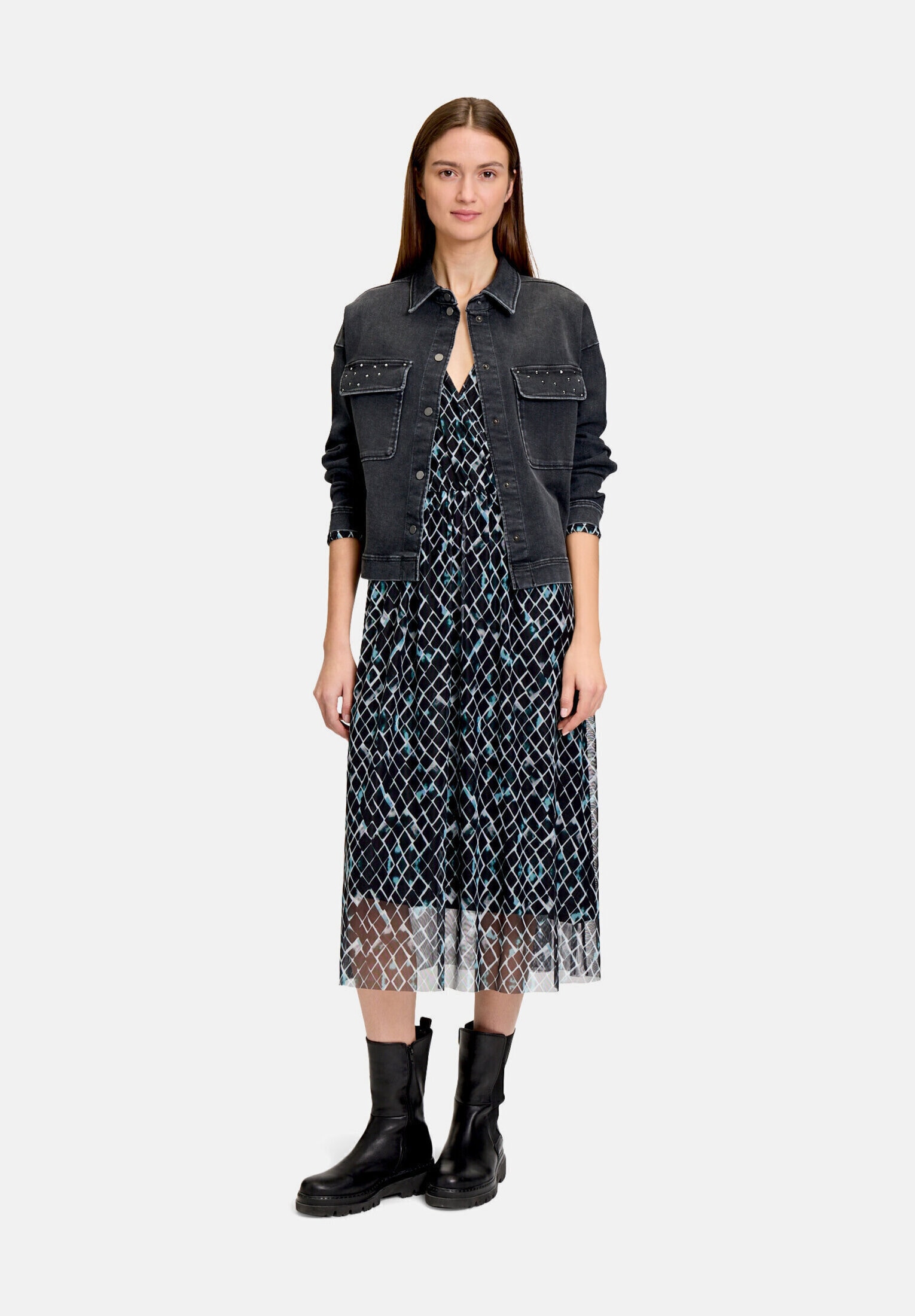 Betty&Co Jackenblazer "Damen mit aufgesetzten Taschen"
