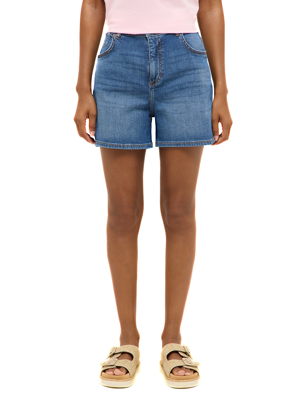 MUSTANG Mom-Jeans "Damen Style Charlotte Shorts"
