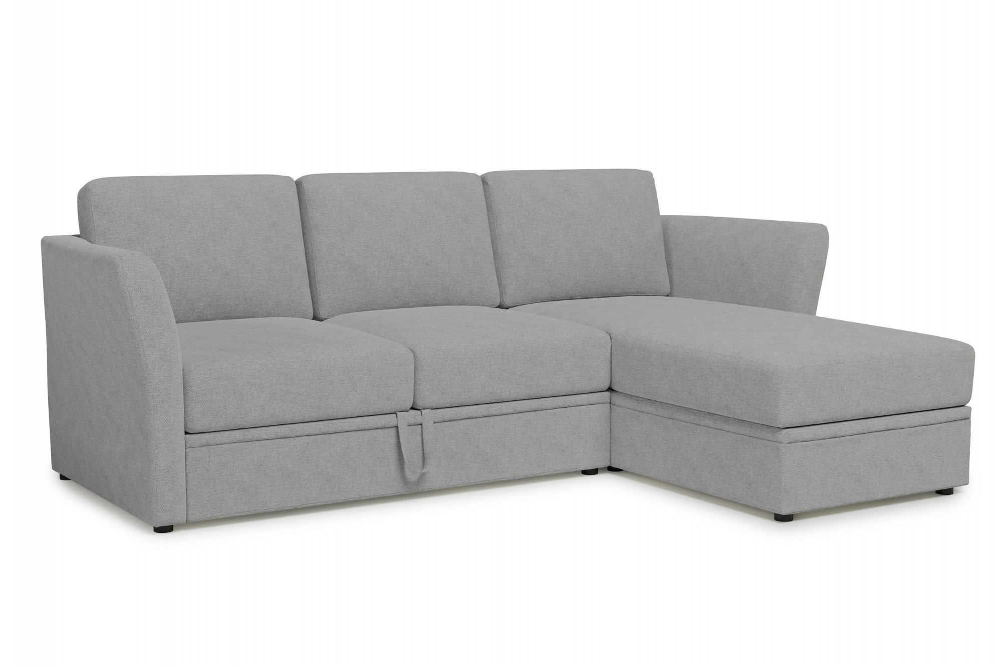 Home affaire Ecksofa »Lavars, L-Form, Schlafsofa«, mit Bettfunktion und Stauraum, in zwei verschiedenen Bezugsqualitäten