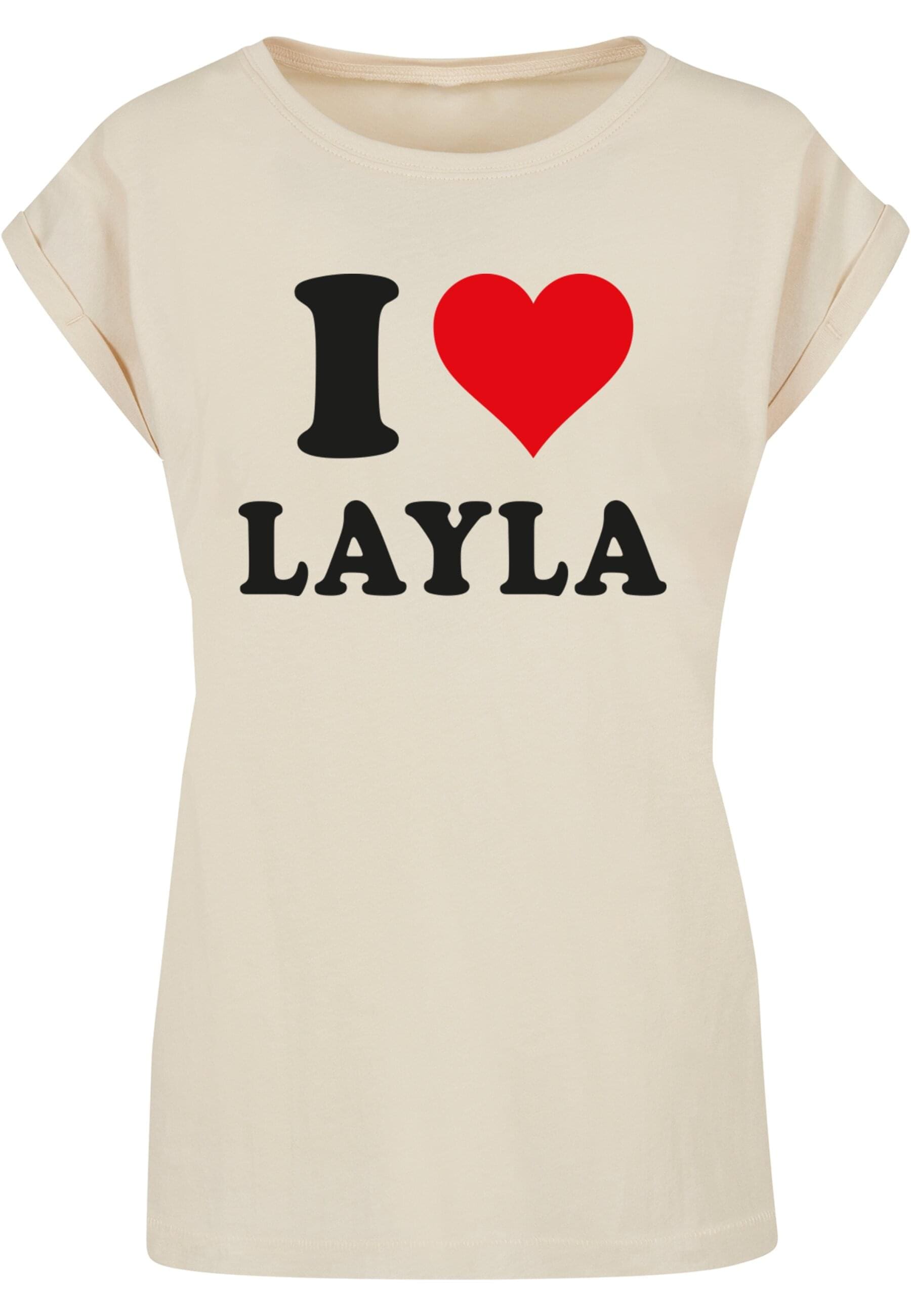 Merchcode T-Shirt »Damen Ladies I Love Layla T-Shirt«, (1 tlg.) online  kaufen | BAUR