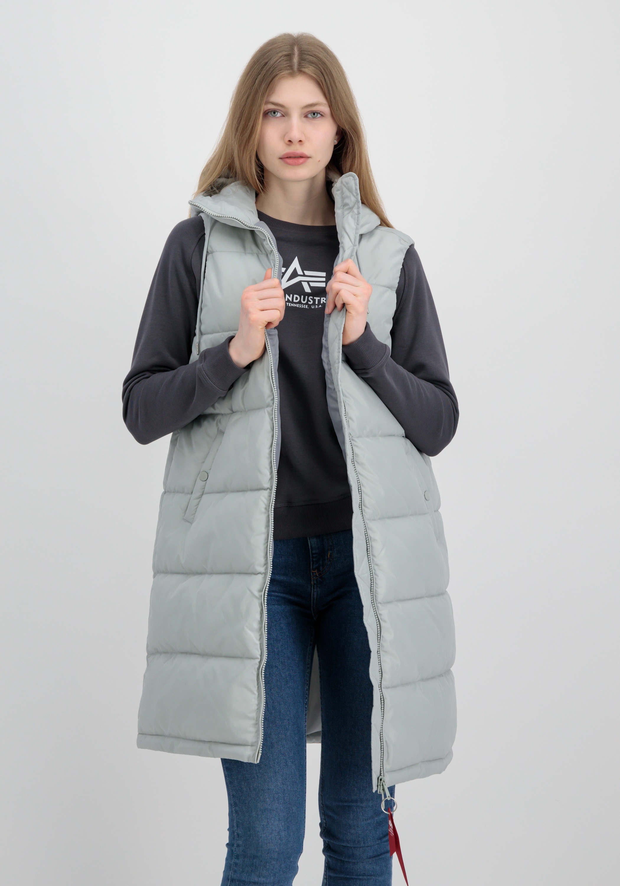 Alpha Industries Blouson »Alpha Industries Women - Vests Long Puffer Vest Women«