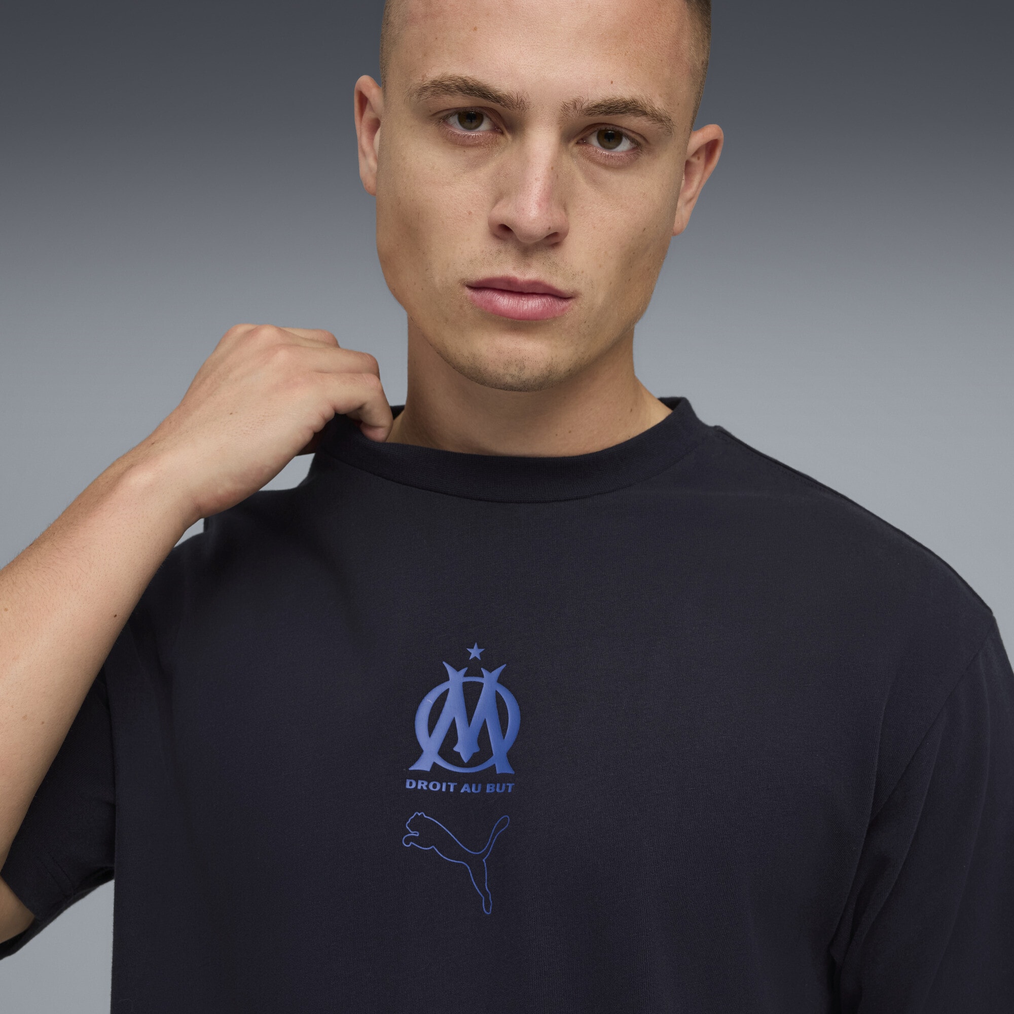 PUMA T-Shirt »Olympique de Marseille FtblEssentials Cellerator T-Shirt«
