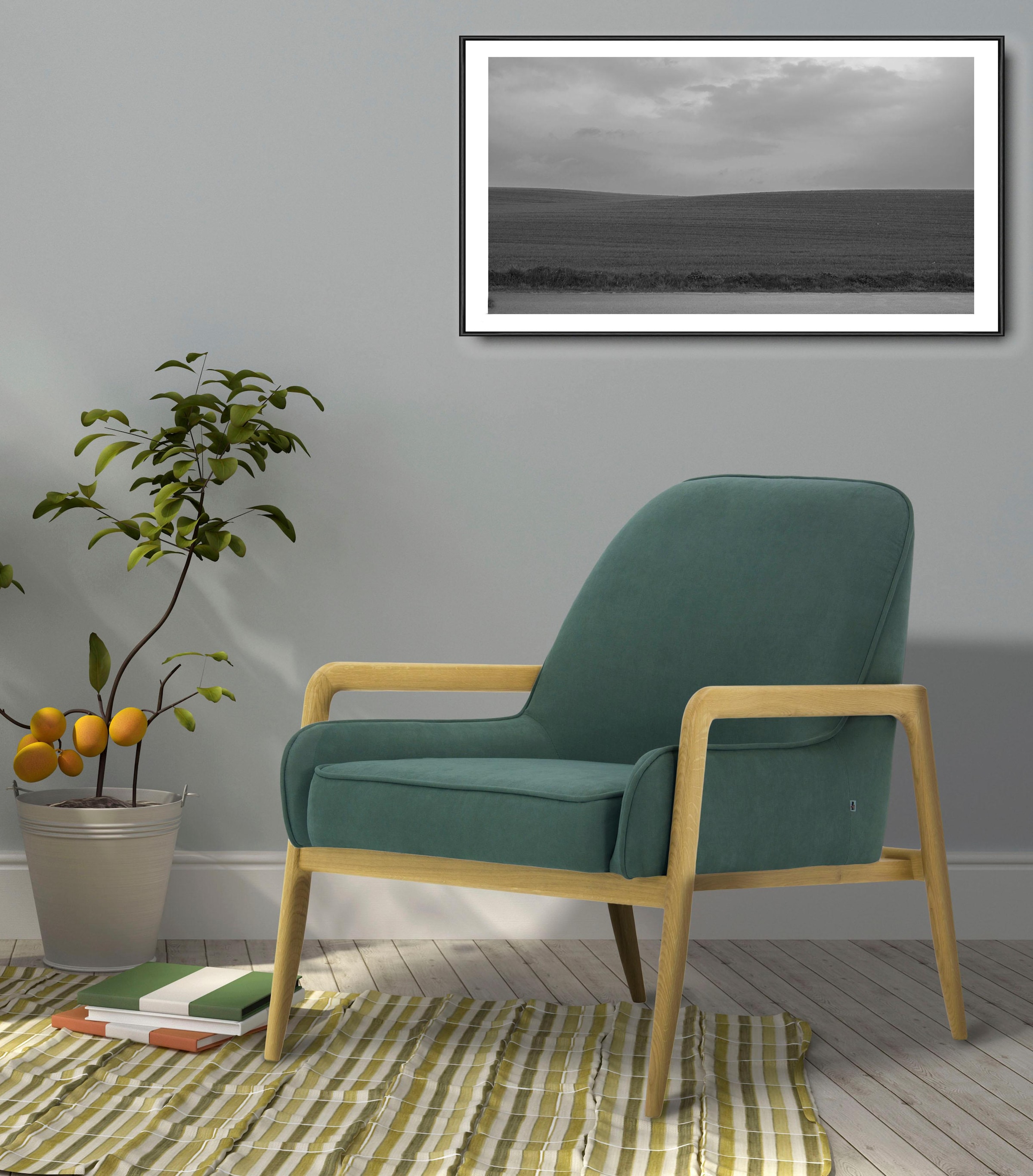 Home affaire Sessel "Braga" wahlweise mit Gestell aus Eiche in dunkel oder günstig online kaufen