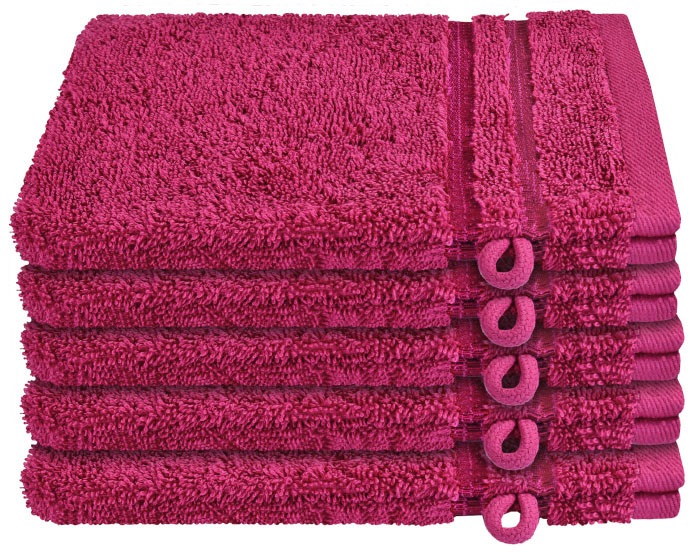 Schiesser Waschhandschuh »Schiesser Frottier-Set Milano, 5x Stück«, (5 tlg.), mit... kaufen