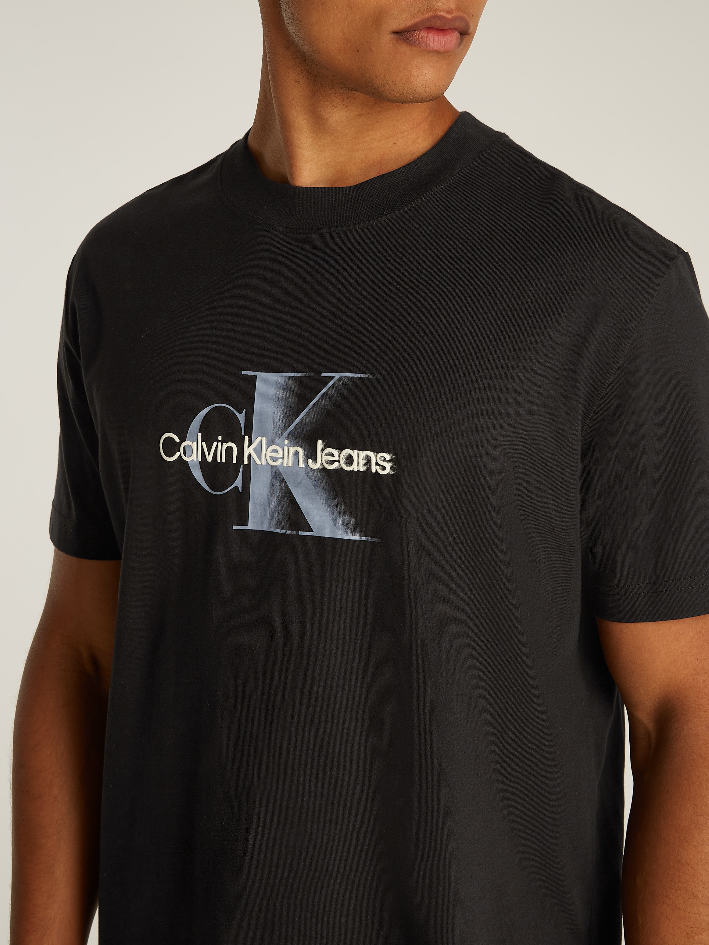 Calvin Klein Jeans T-Shirt "MONOLOGO SHIFT TEE", mit großem Logodruck günstig online kaufen