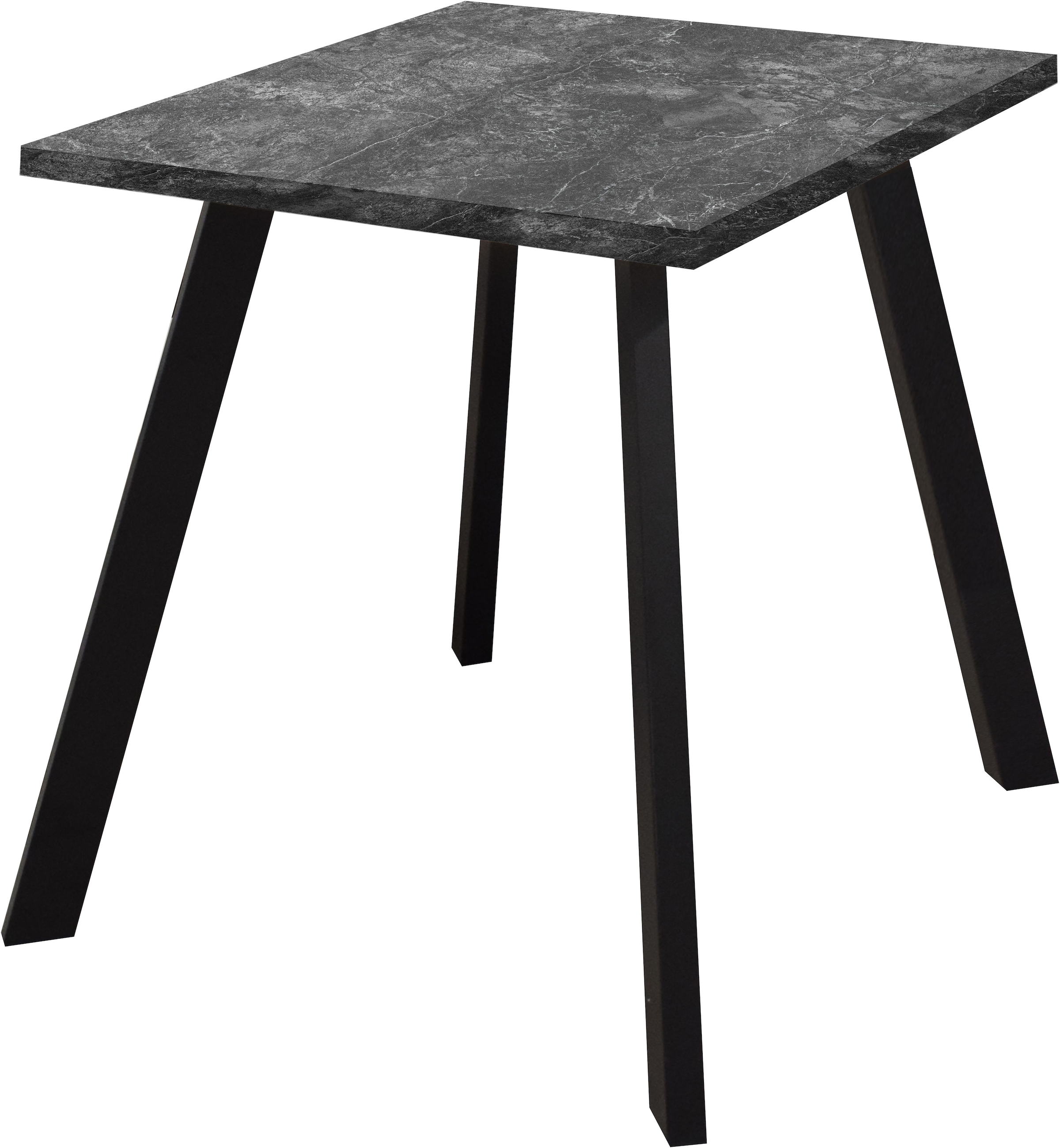 Mäusbacher Bistrotisch "Big Bistro Metall" Eckige Platte BHT 70x75x70 cm
