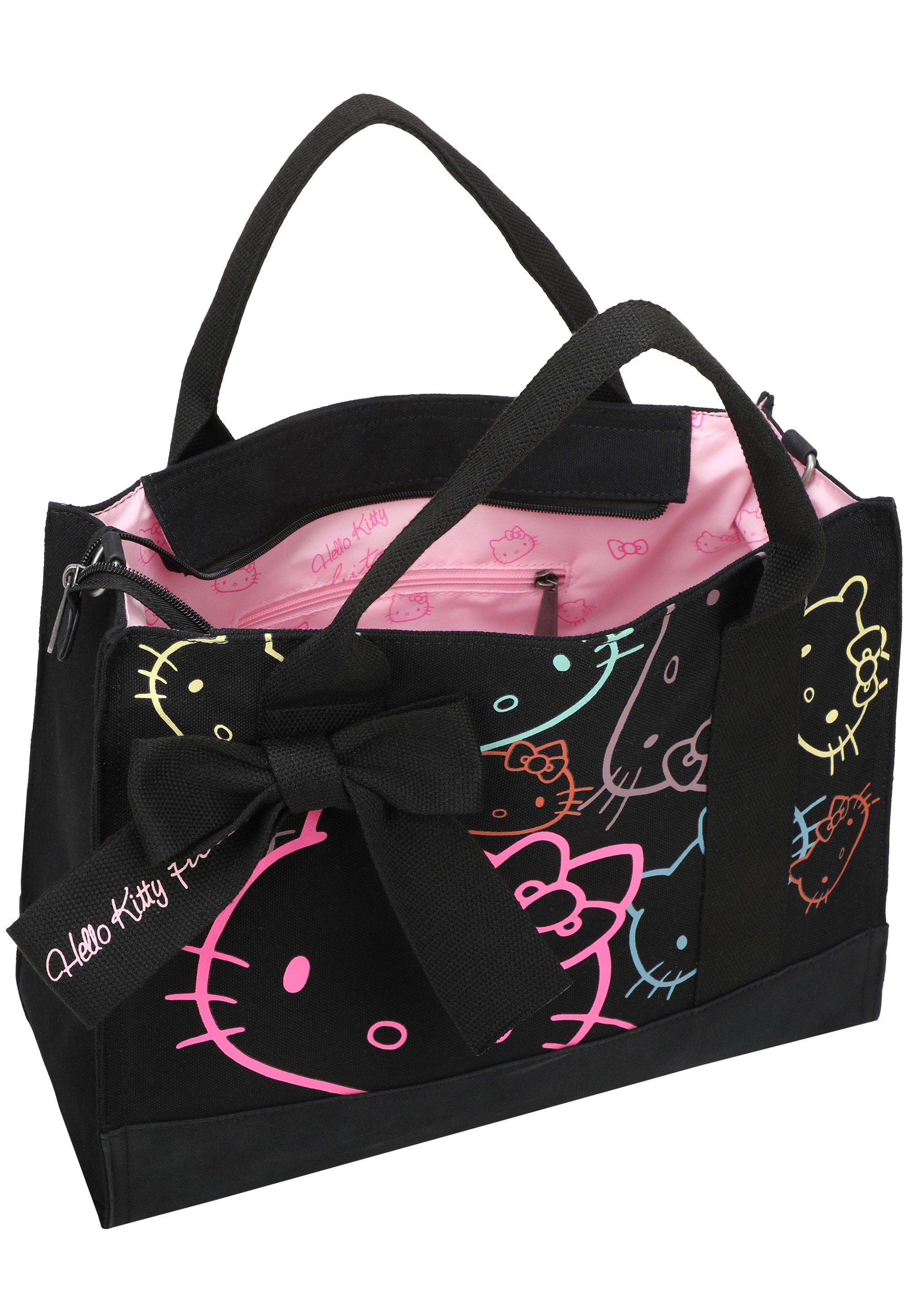 Fritzi aus Preußen Henkeltasche »Tote Bag Canvas Limited Outline« mit Hello Kitty-Print