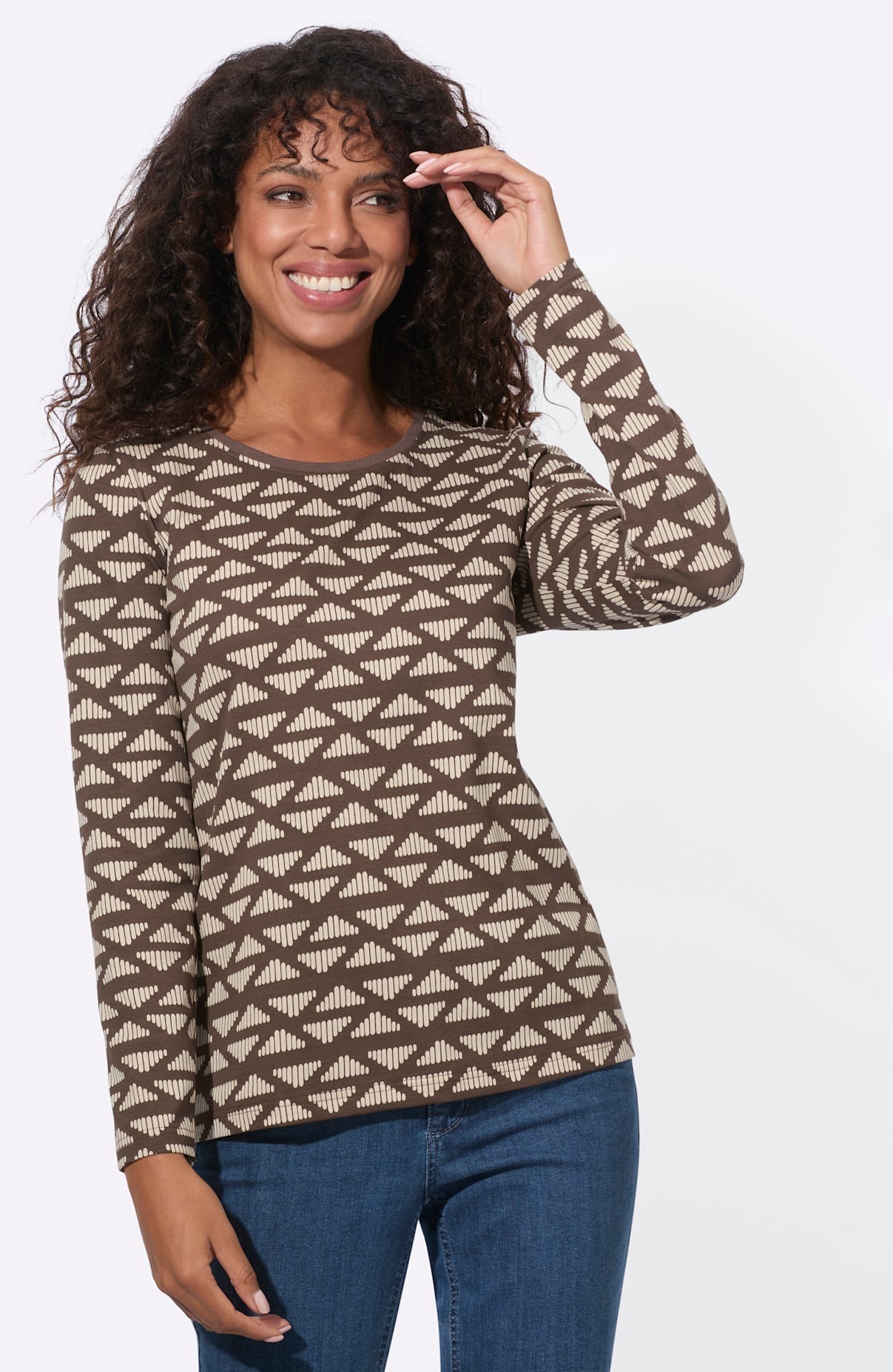 Casual Looks Langarmshirt "Ringelshirt" 1