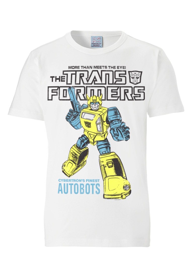 LOGOSHIRT T-Shirt »Bumblebee - Transformers«, mit coolem Frontprint
