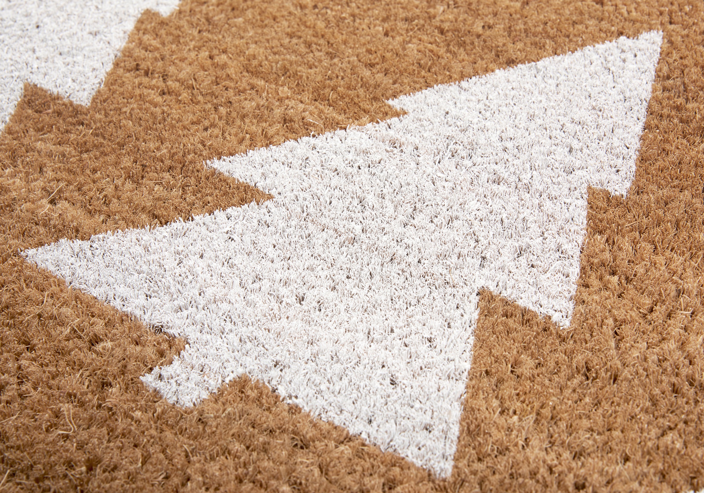 HANSE Home Fußmatte »Mix Mats Kokos Pine Trees, Türmatte«, rechteckig, 15 mm Höhe, Weihnachten, Schmutzfangmatte, Outdoor, Rutschfest, Innen, Kokosmatte