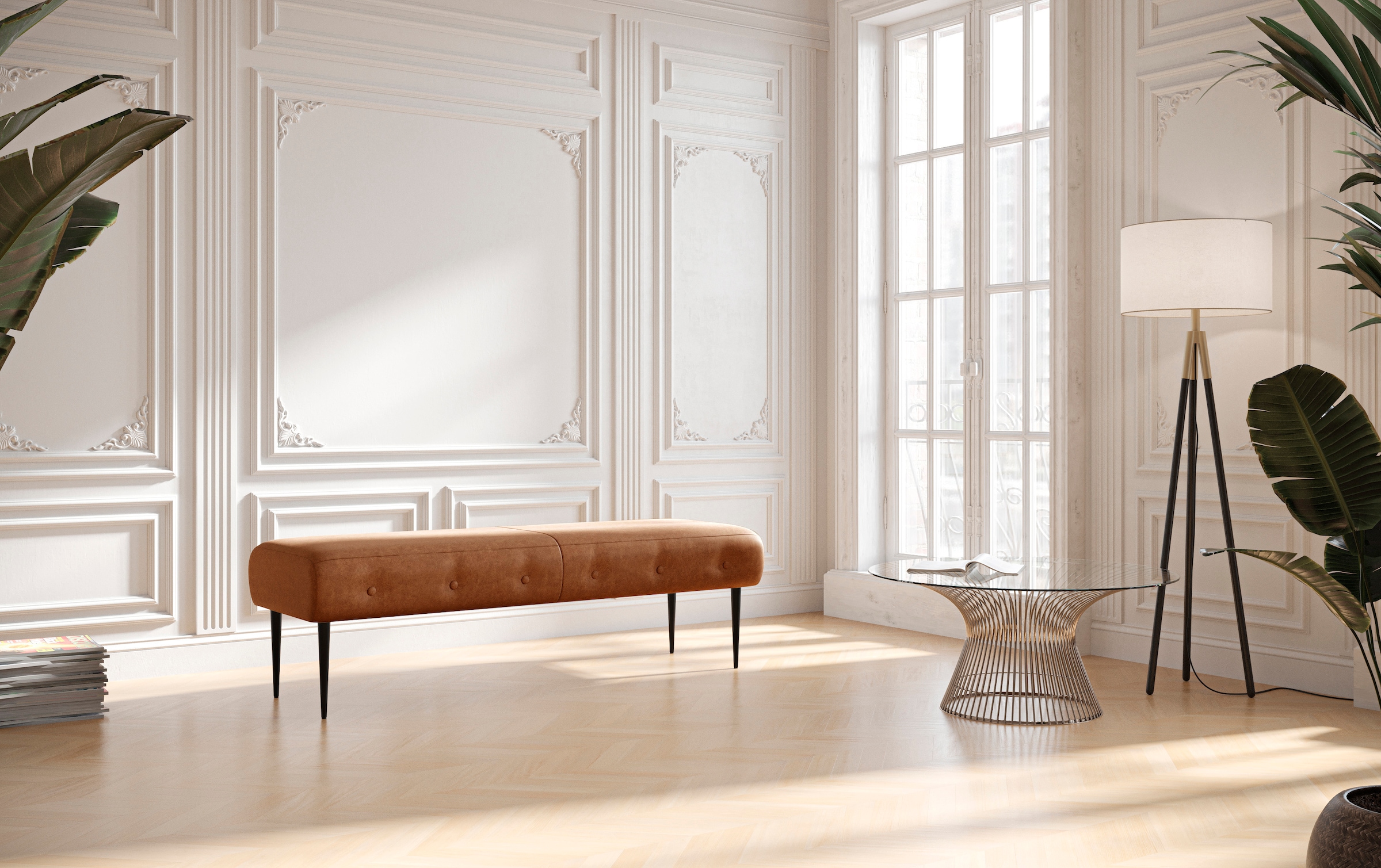 Home affaire 2,5-Sitzer "Amber" mit Knopfheftung,in verschieden Stoffarten günstig online kaufen