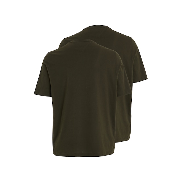 Tommy Jeans Plus T-Shirt »TJM PLUS 2PACK SLIM JERSEY TEE«, (Packung, 2  tlg., 2er-Packung) ▷ bestellen | BAUR