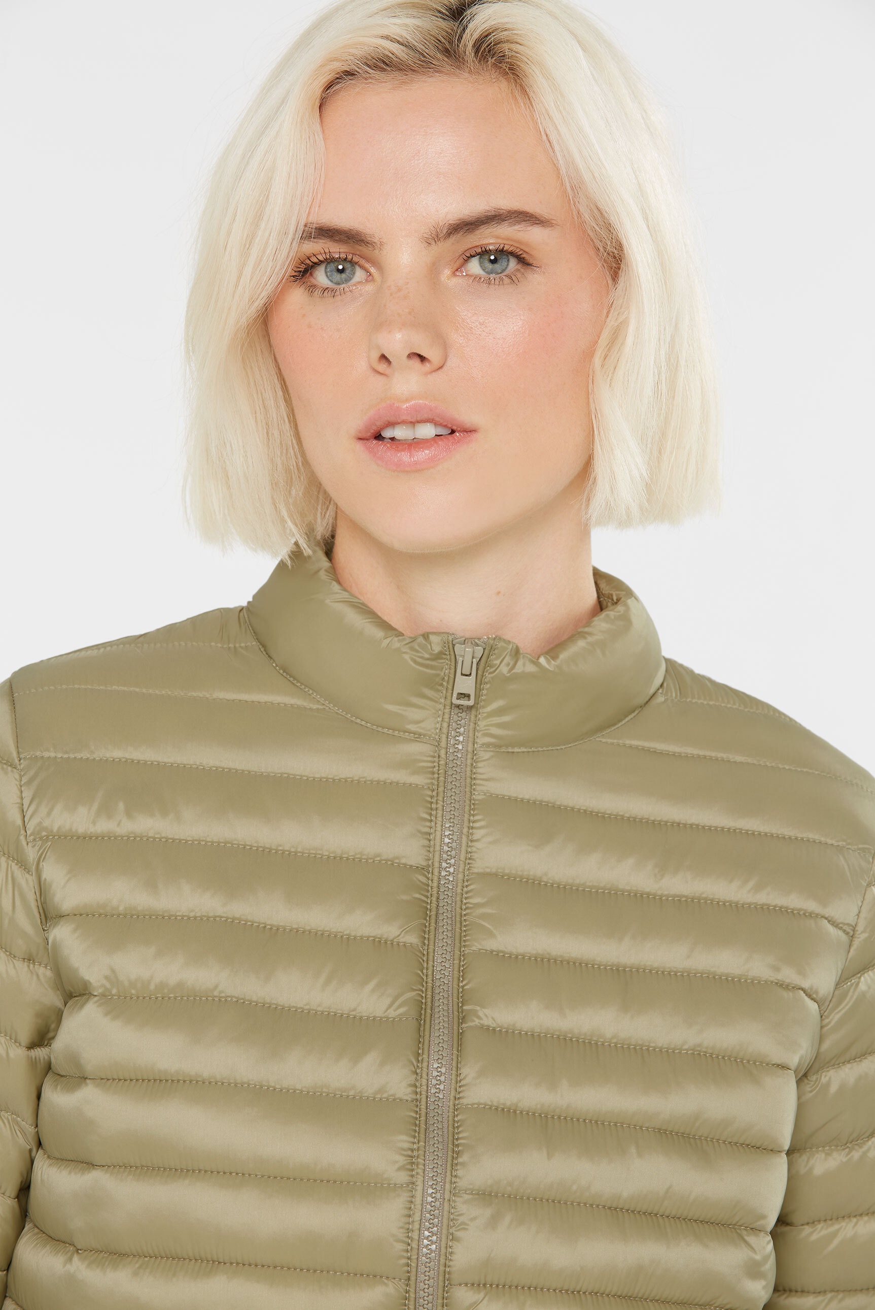 SENSES.THE LABEL Steppjacke, ohne Kapuze, mit verstellbarem Gummizug im Saum