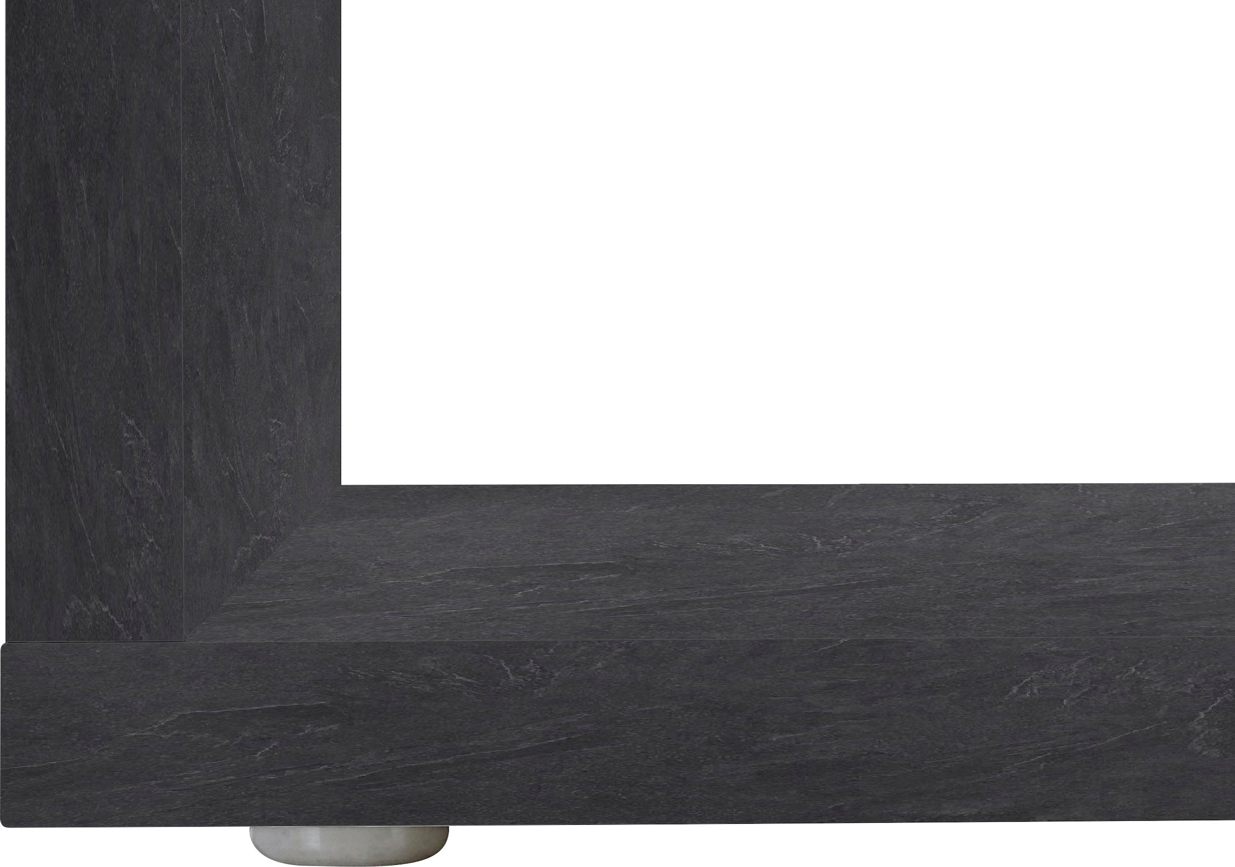 INOSIGN Couchtisch »ZETA- Kaffeetisch, Sofatisch, Wohnzimmertisch, Breite ca. 55 cm«, Made in Italy, mit Ablagemöglichkeit, 55x55 cm