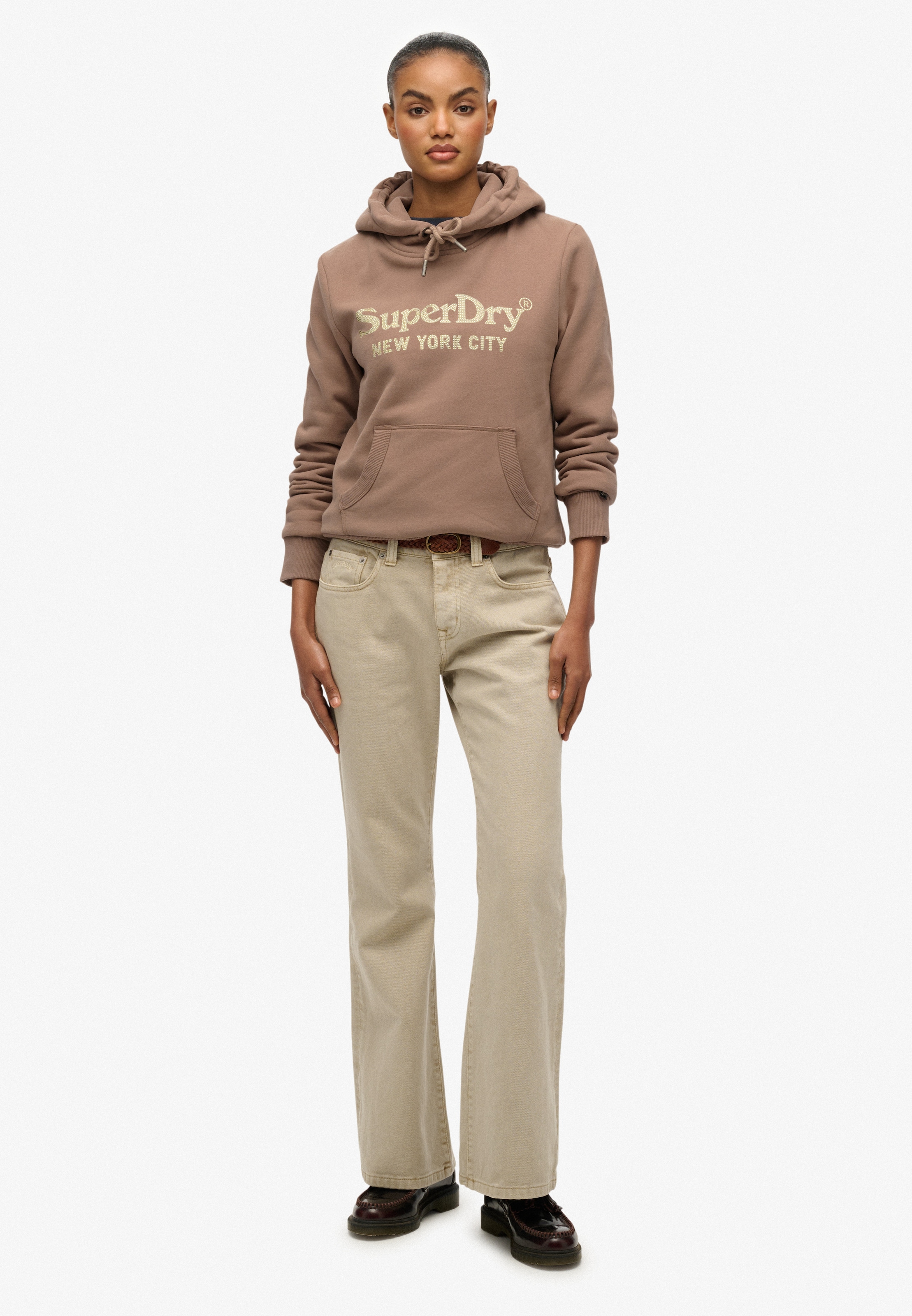 Superdry Kapuzensweatshirt »BRAND MARK RELAXED HOOD«