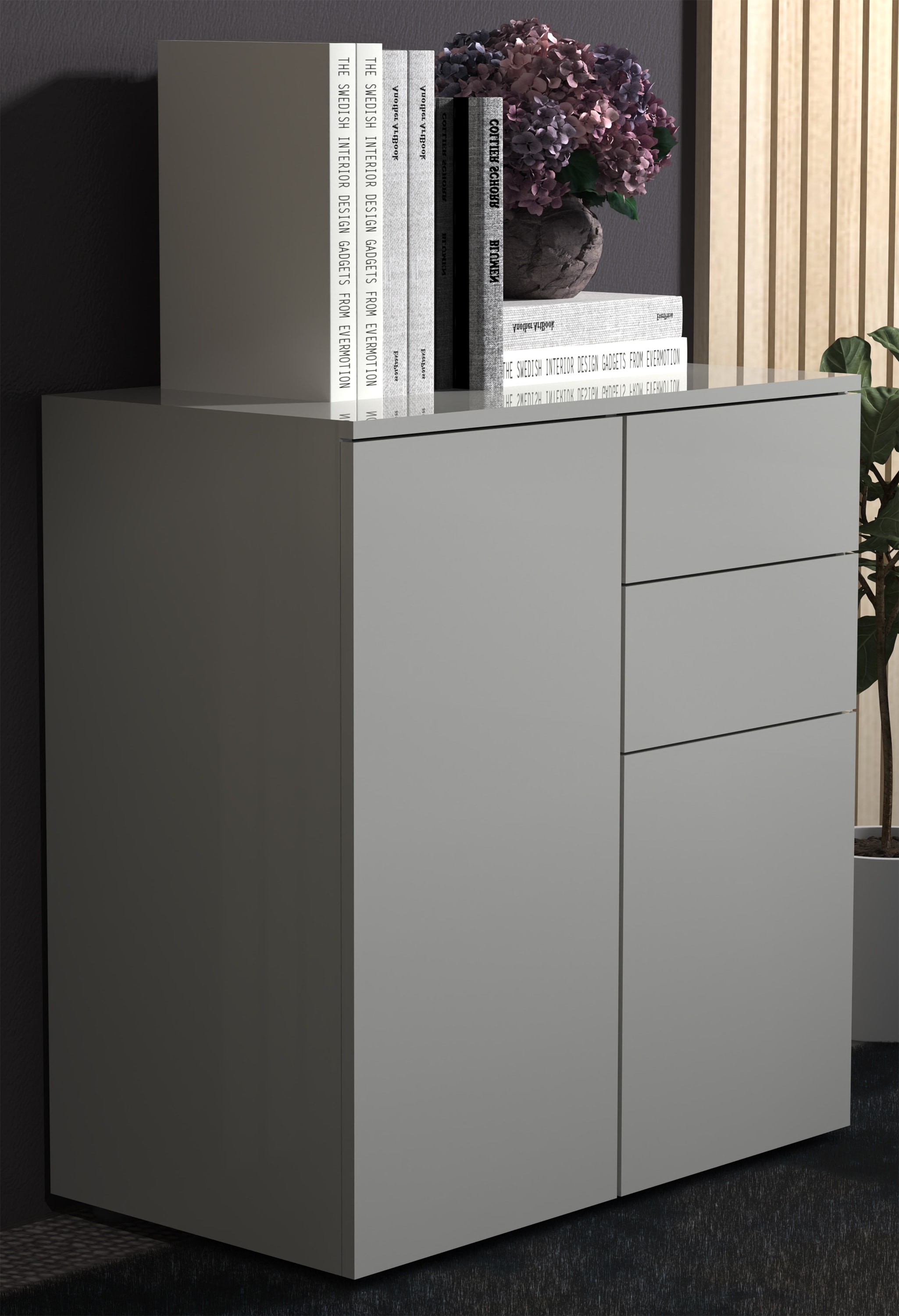 VCM Kommode »Holz Kommode Sideboard Anrichte Dalosa 4 Schublade«