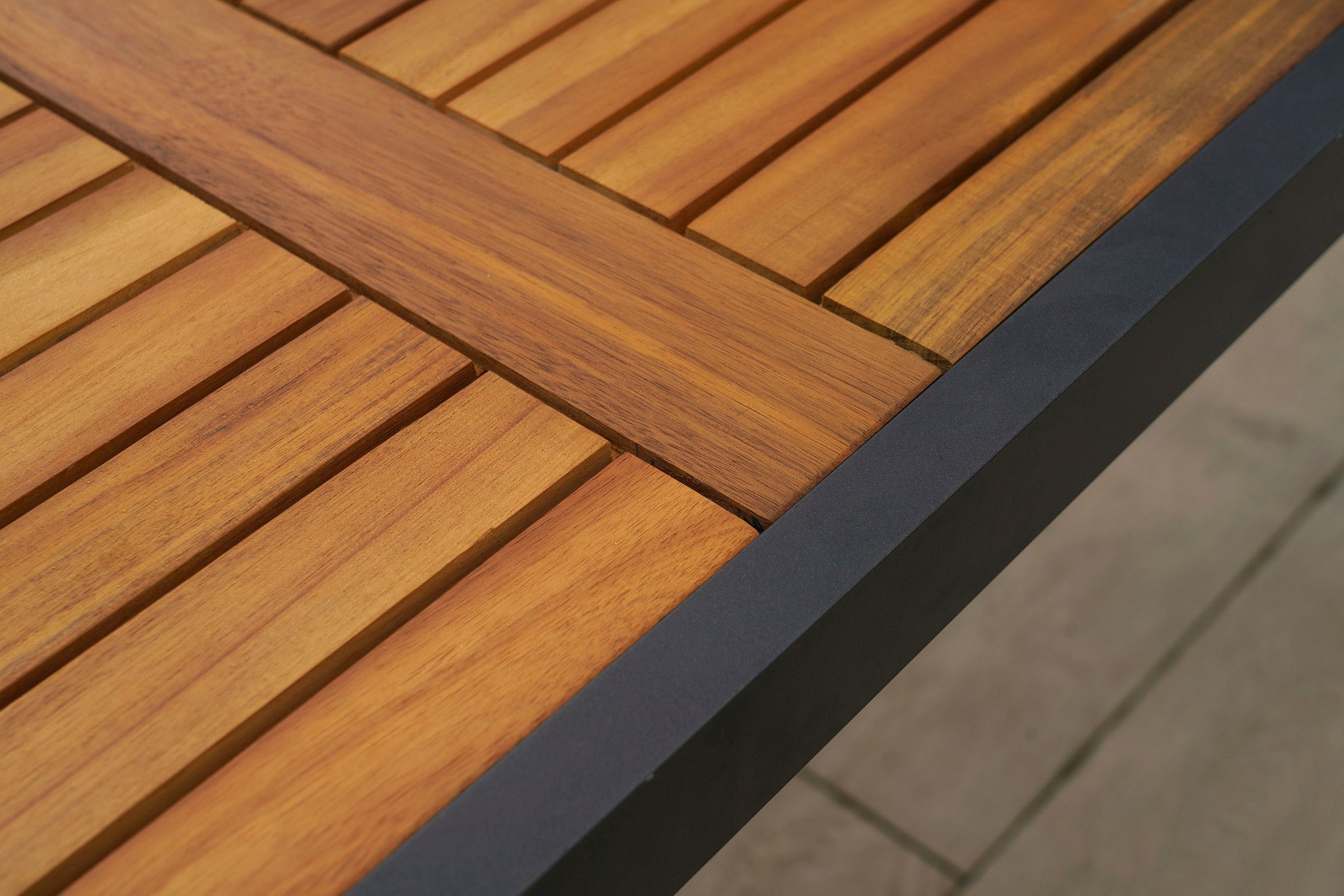 MERXX Garten-Essgruppe »Siena« Set, 7 tlg. inkl. 6 stapelsessel, 1 Tisch