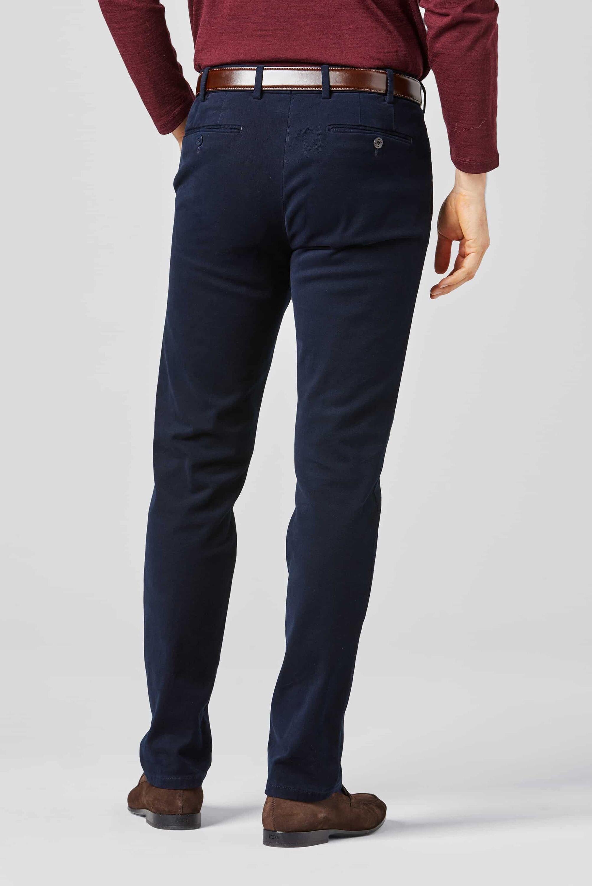 Thumbnail - MEYER Chinos "Bonn" Super-Stretch Winter Twill