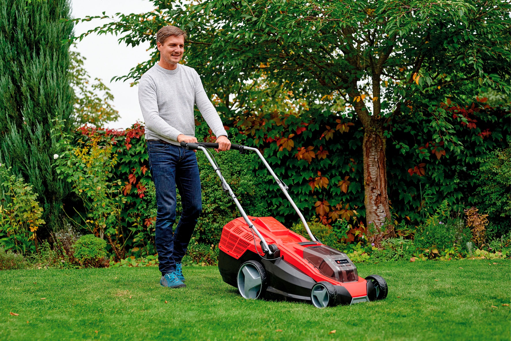 Einhell Akkurasenmäher »GE-CM 36/43 Li M (2x4,0Ah)« 2x4,0Ah