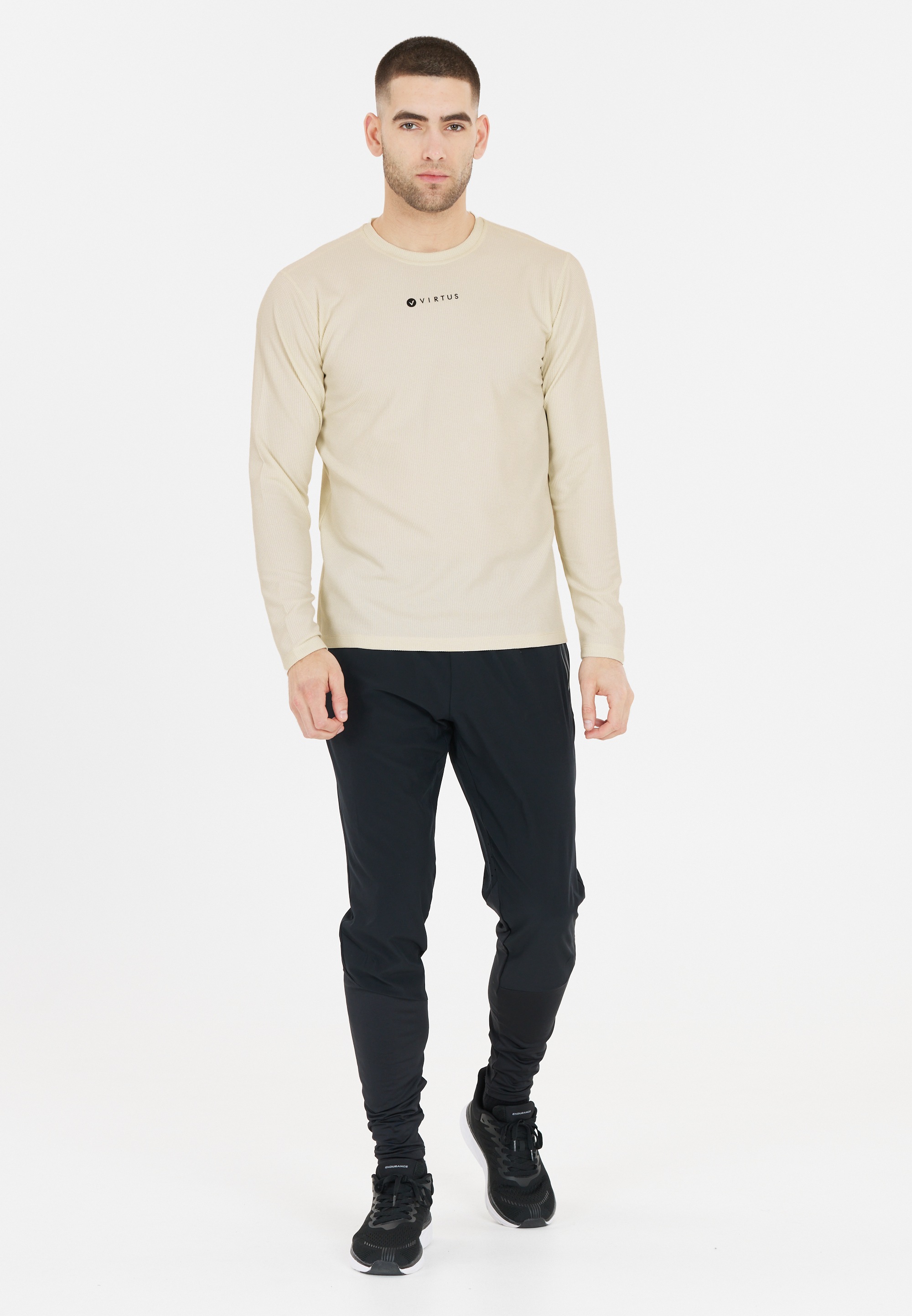 Virtus Langarmshirt »Besto«, mit Quick Dry-Technologie