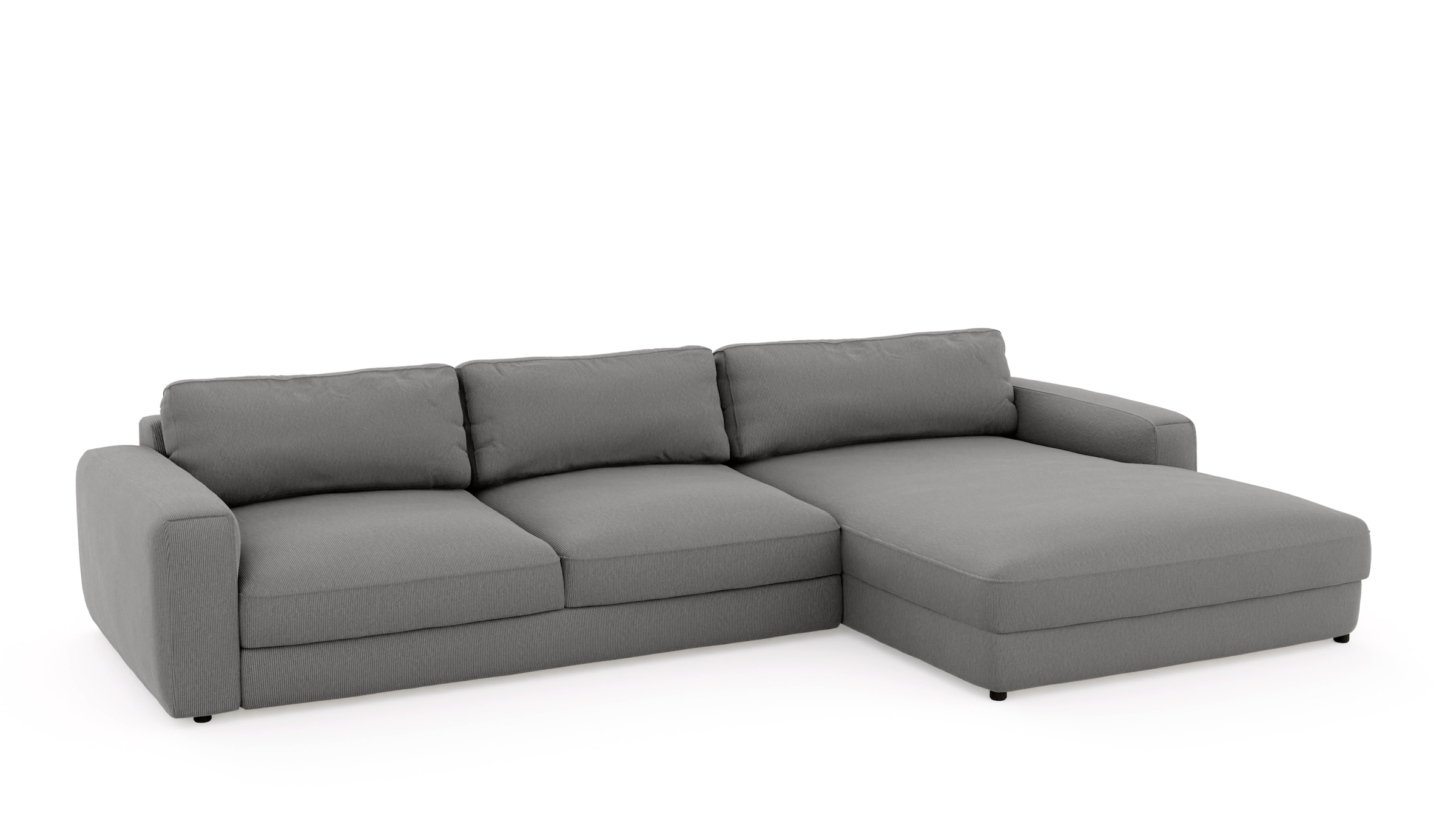 Home affaire Ecksofa "Bloomfield, elegant, viel Platz, Mega Couch, Breite 3 günstig online kaufen