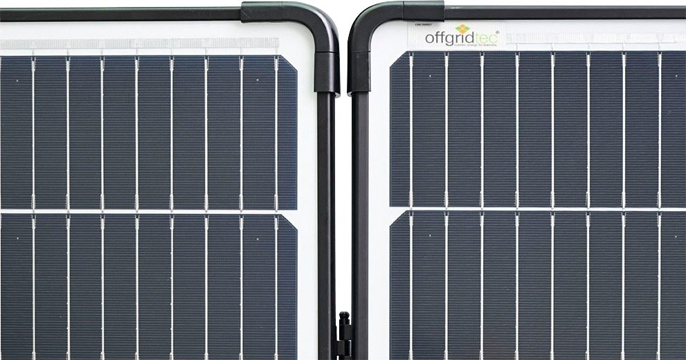 offgridtec Solarmodul »FSP-Max 440W 40V faltbares Solarmodul Solarkoffer«, gefertigt aus hochwertigem Polymerverbundstoff
