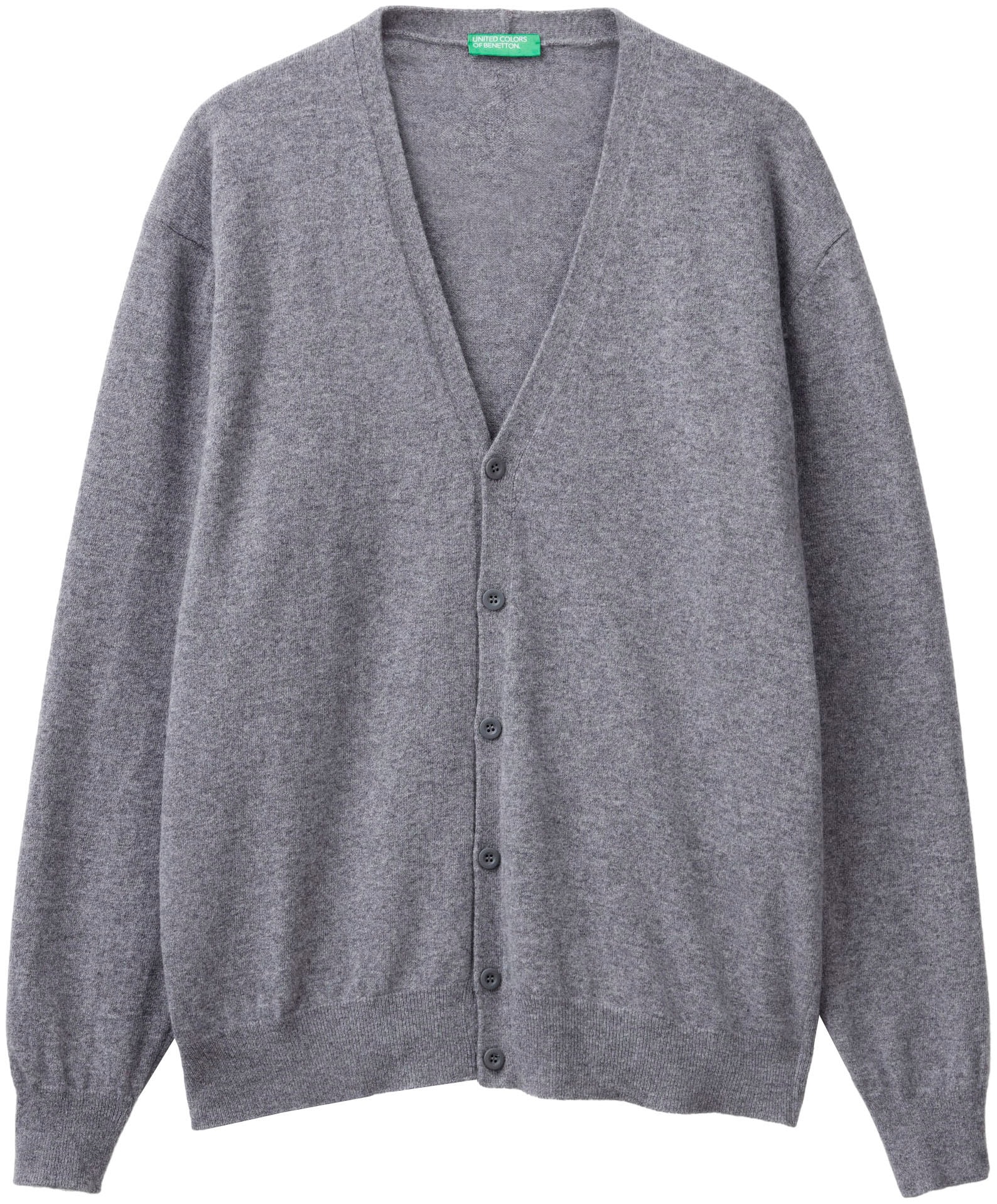 United Colors of Benetton Strickjacke, mit Knopfleiste