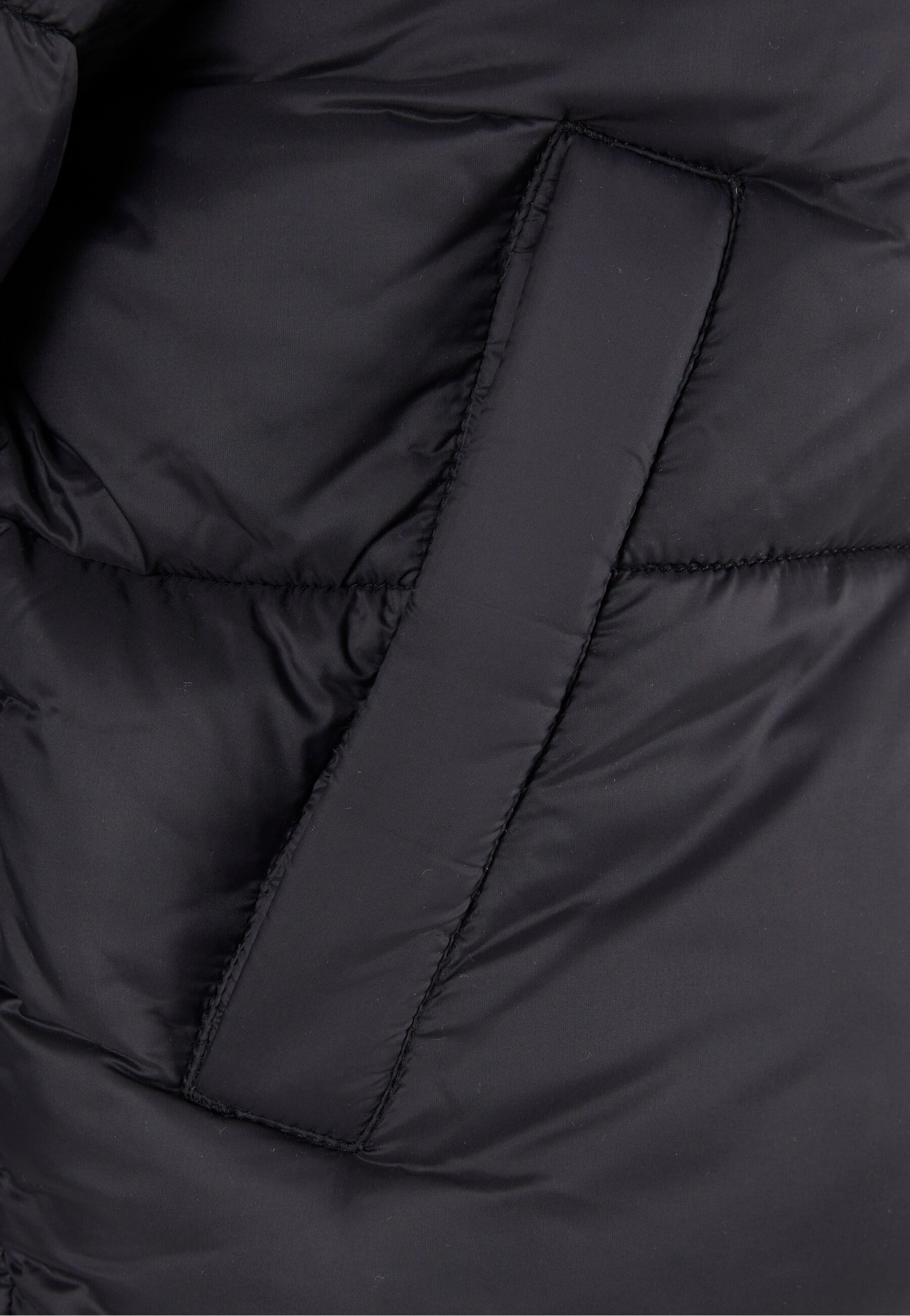 Karl Kani Winterjacke »Karl Kani Karl Kani Sport Patch Crop Puffer Jacket«, (1 St.), ohne Kapuze