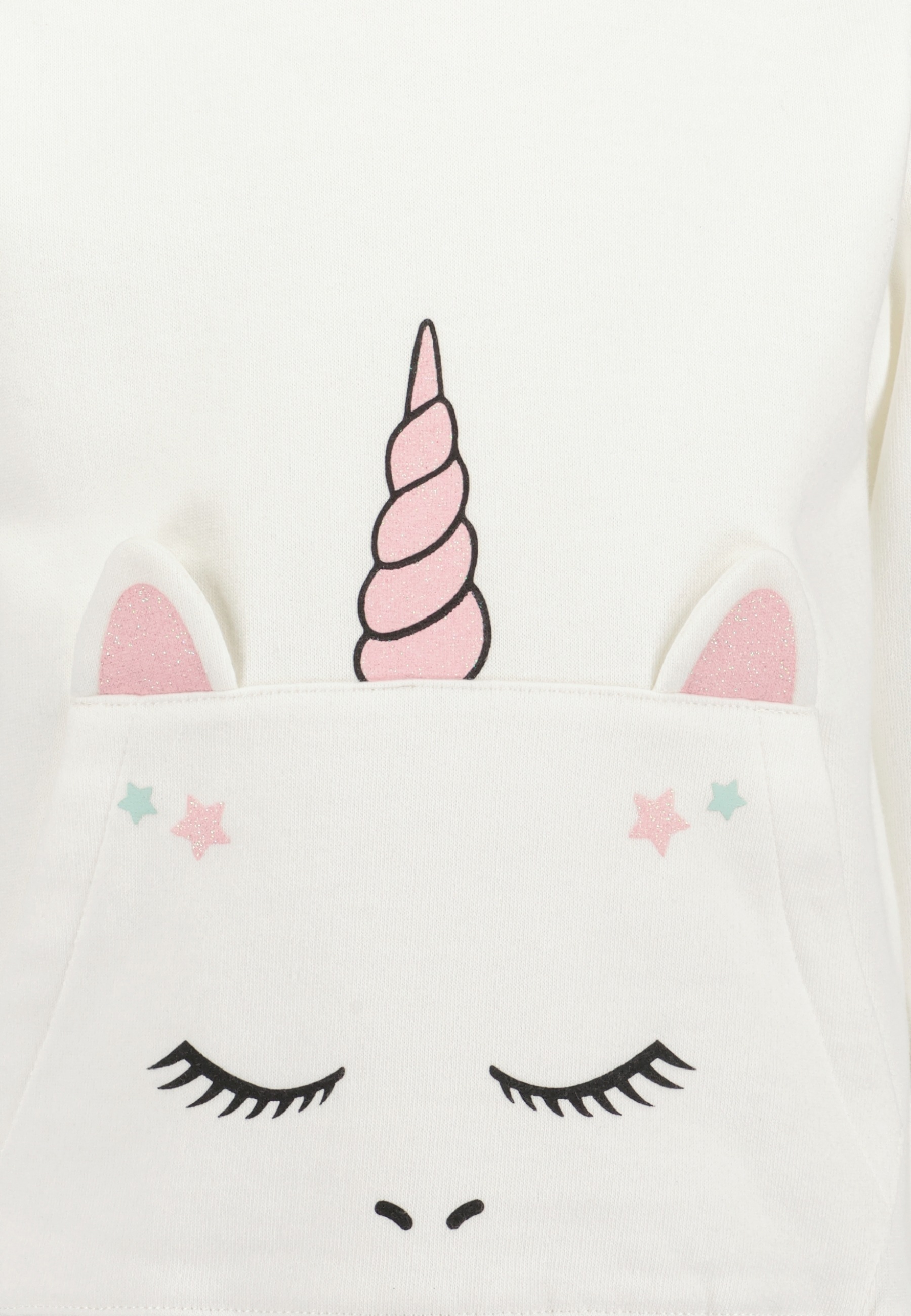 Thumbnail - Blue Seven Kapuzensweatshirt mit tollem Einhorn-Motiv