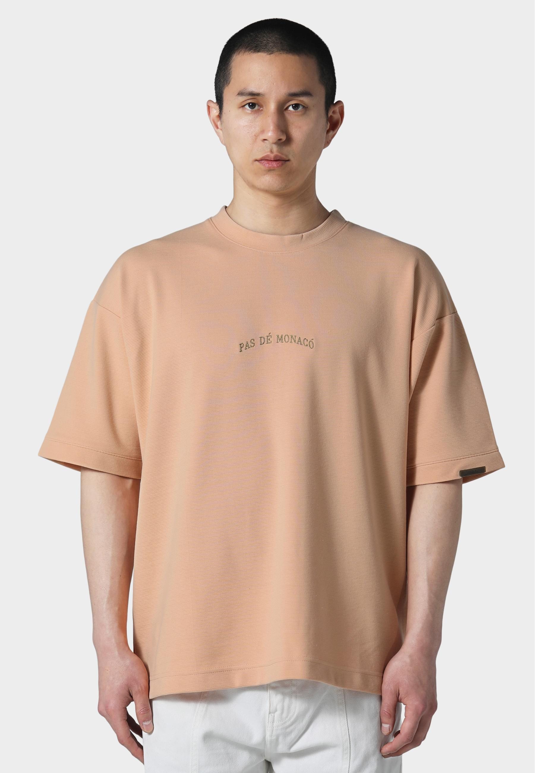 Pas De Monaco T-Shirt »Pas De Monaco JAQUARD V1 T-SHIRT«, (1 tlg.)
