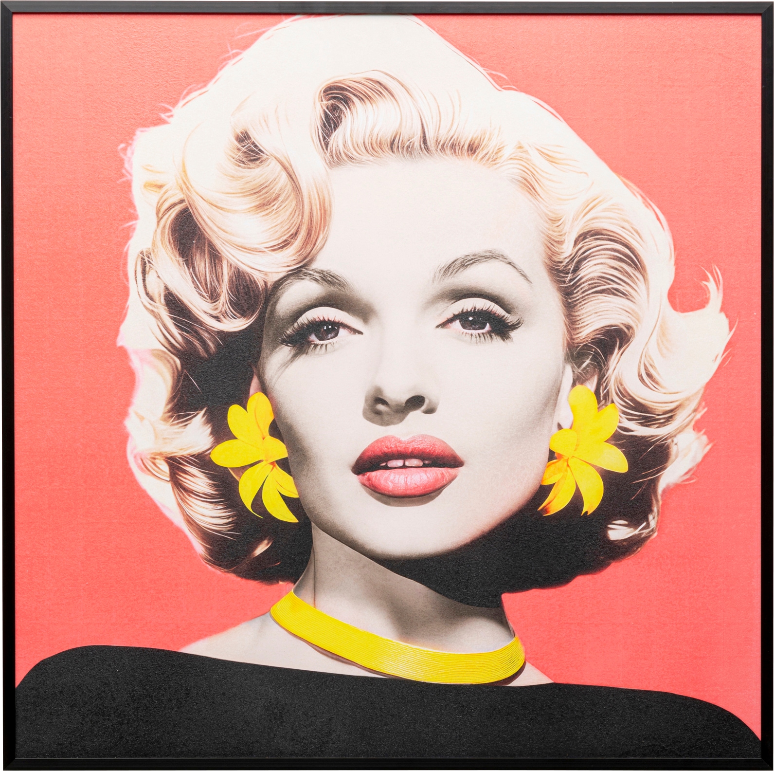 Kare Design Bild mit Rahmen "Gerahmtes Bild Diva 60x60cm" 1, verschiedene Motive