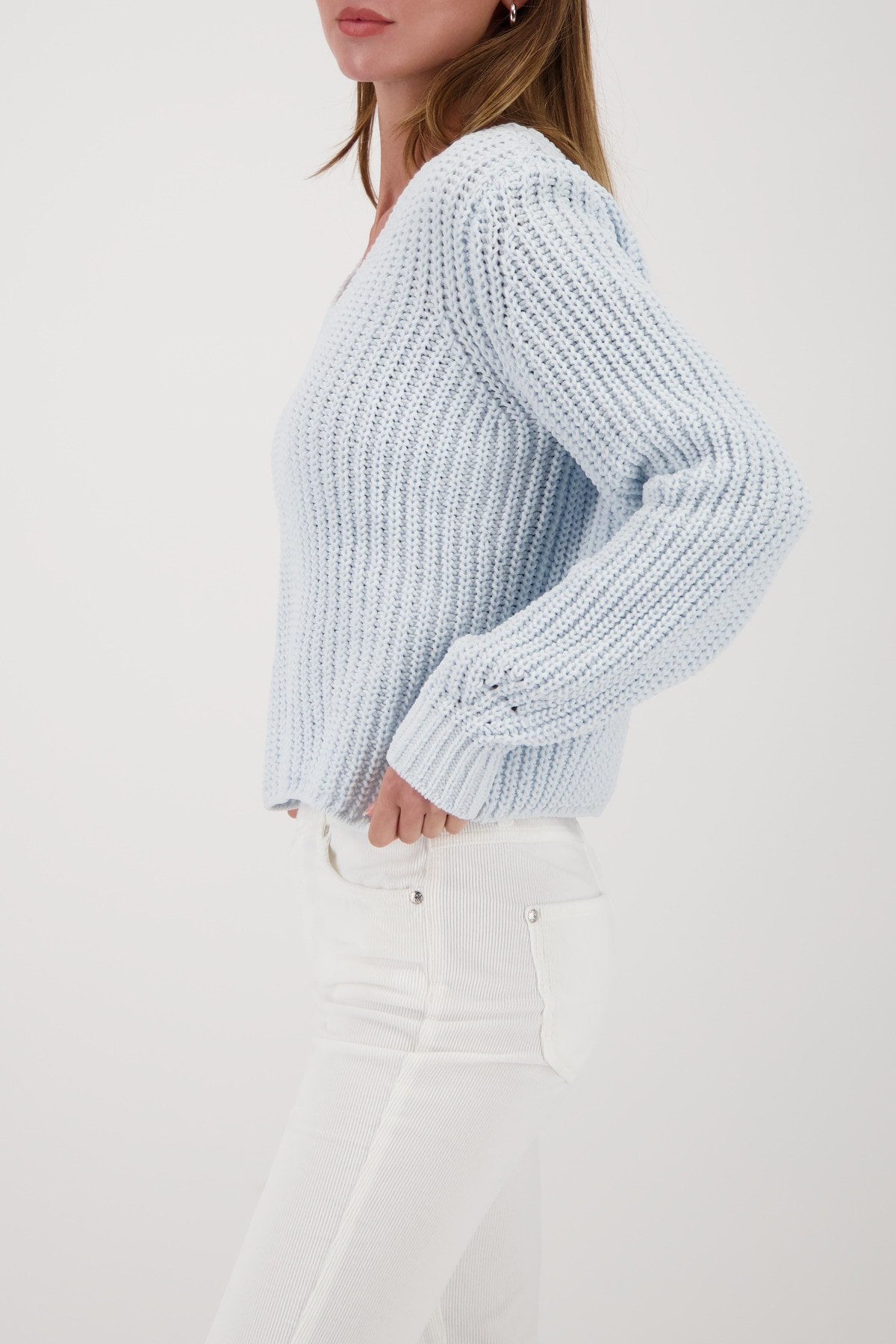 Monari Strickpullover »Pullover Chenille  V«
